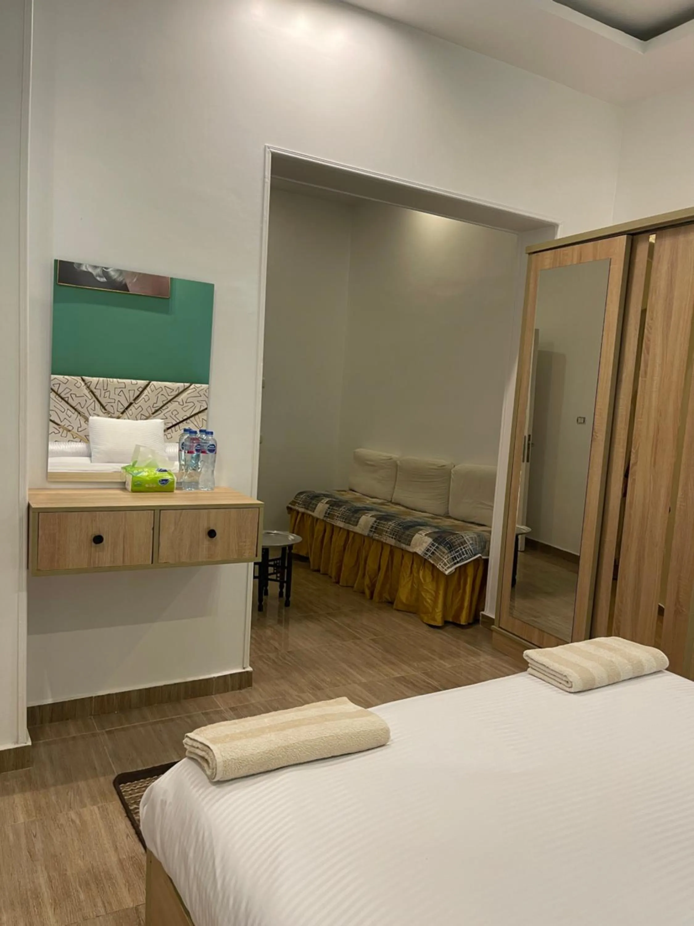 Bed in Farida Pyramids Boutique Hotel