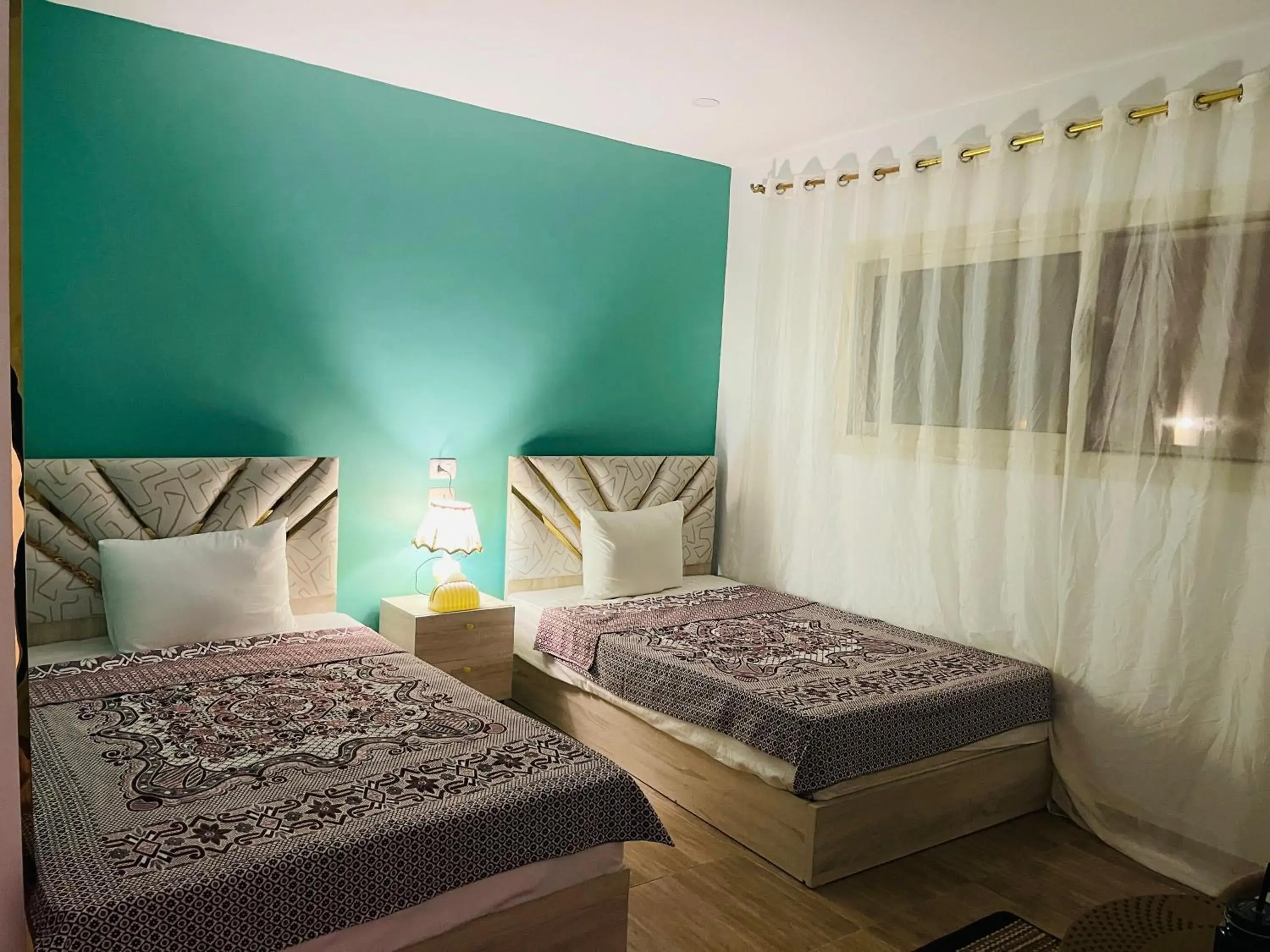 Deluxe Twin Room in Farida Pyramids Boutique Hotel Deluxe Twin Room in Farida Pyramids Boutique Hotel