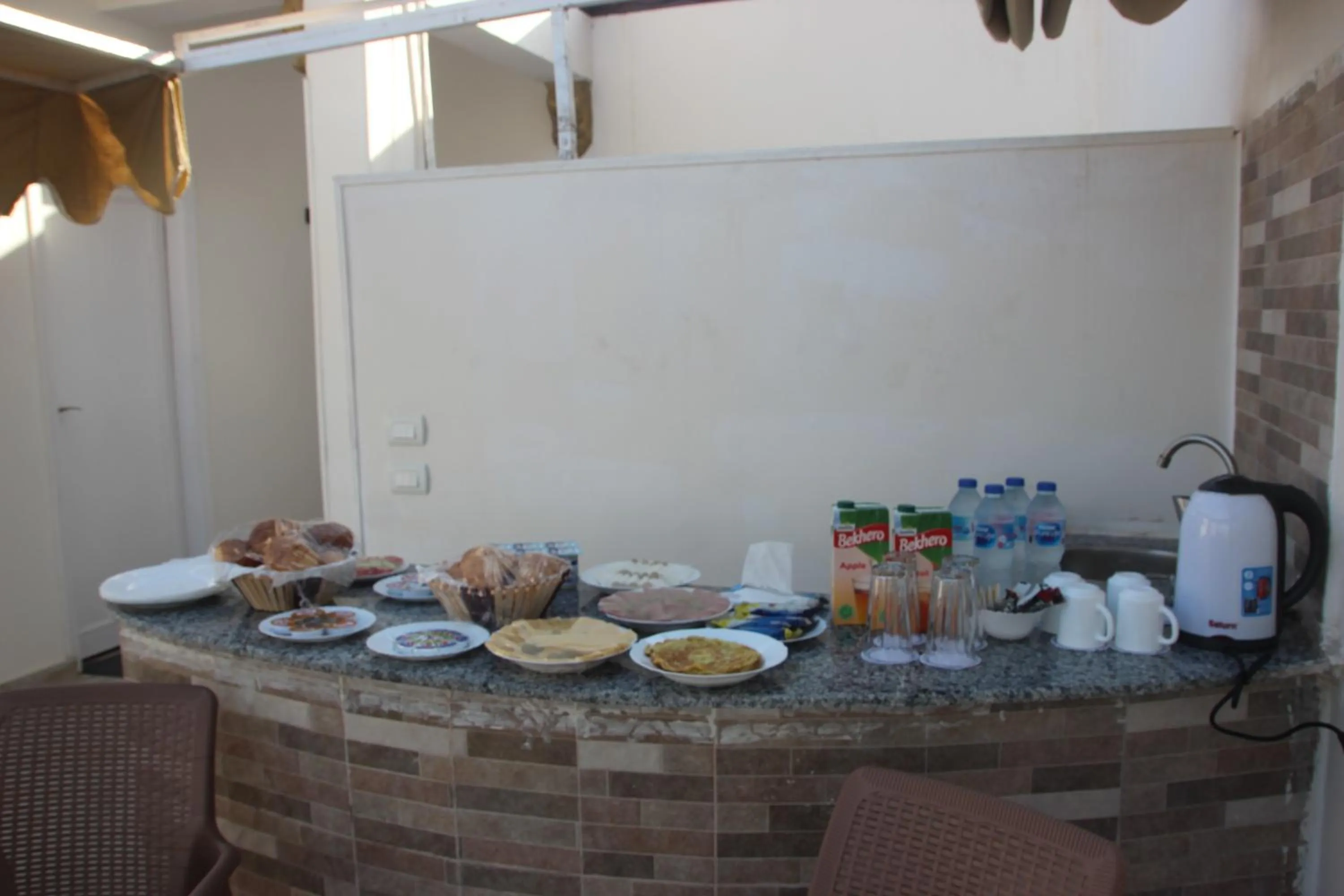 Breakfast in Farida Pyramids Boutique Hotel