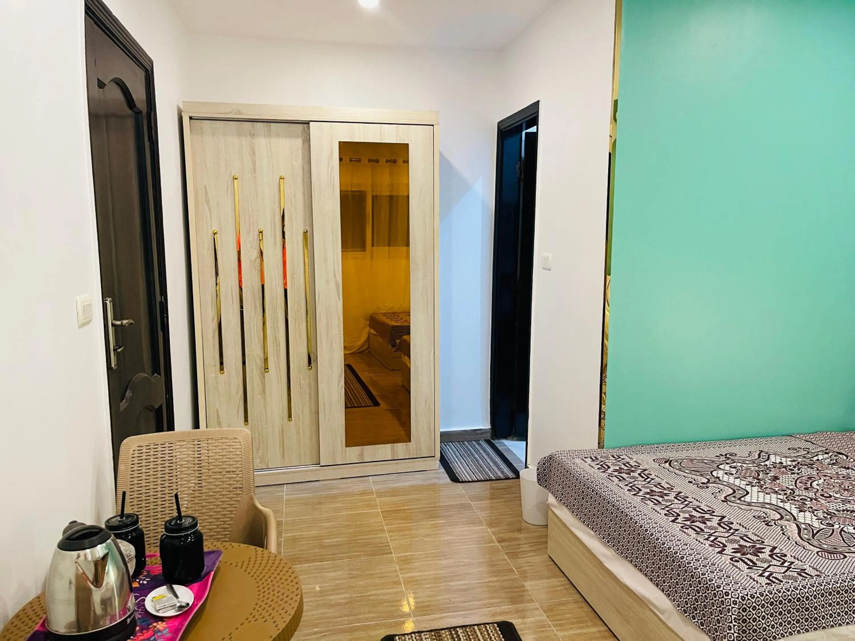 Bed in Farida Pyramids Boutique Hotel