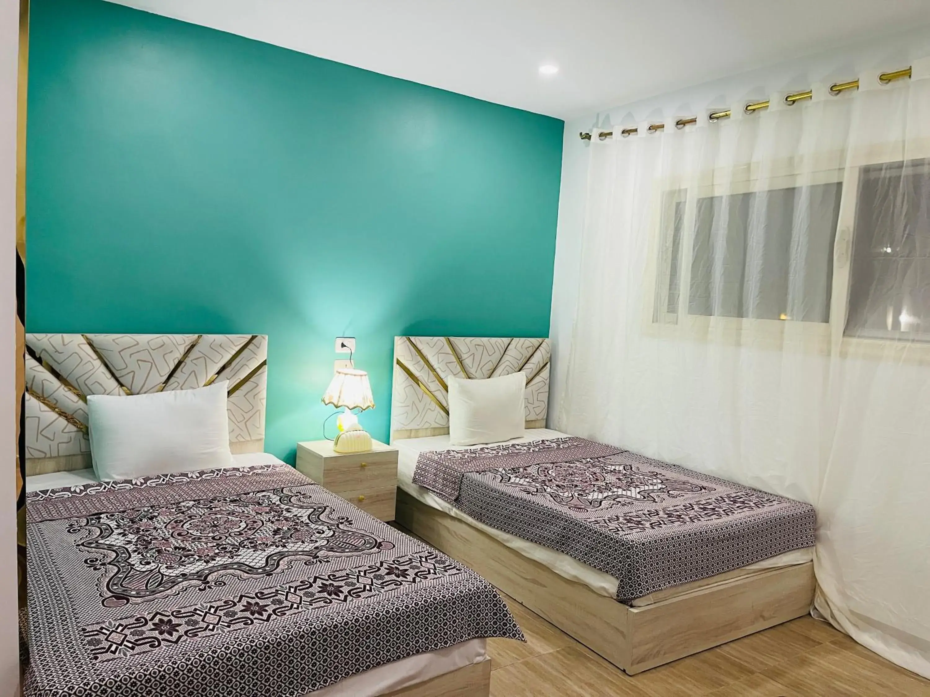 Deluxe Twin Room in Farida Pyramids Boutique Hotel Deluxe Twin Room in Farida Pyramids Boutique Hotel