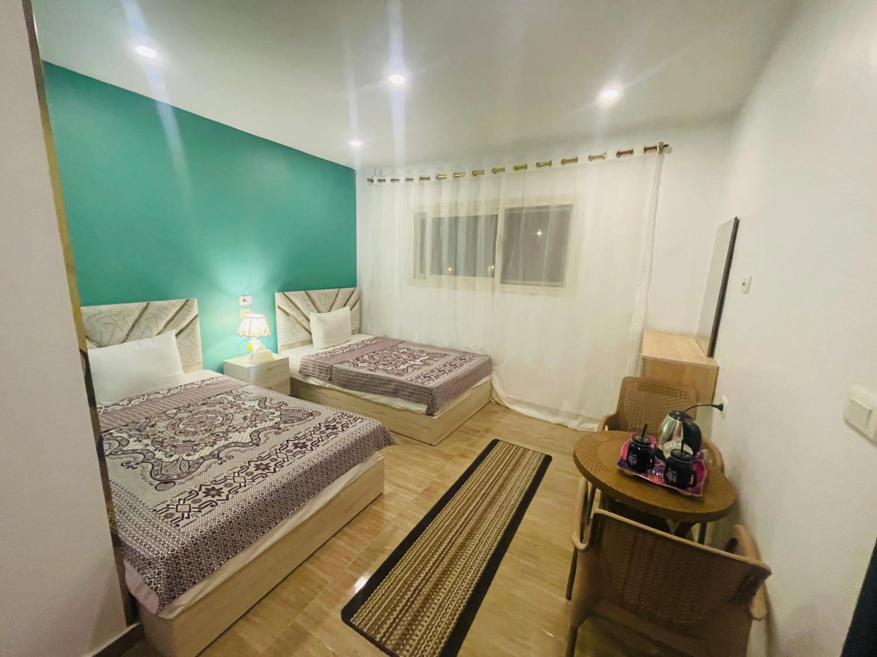 Bed in Farida Pyramids Boutique Hotel