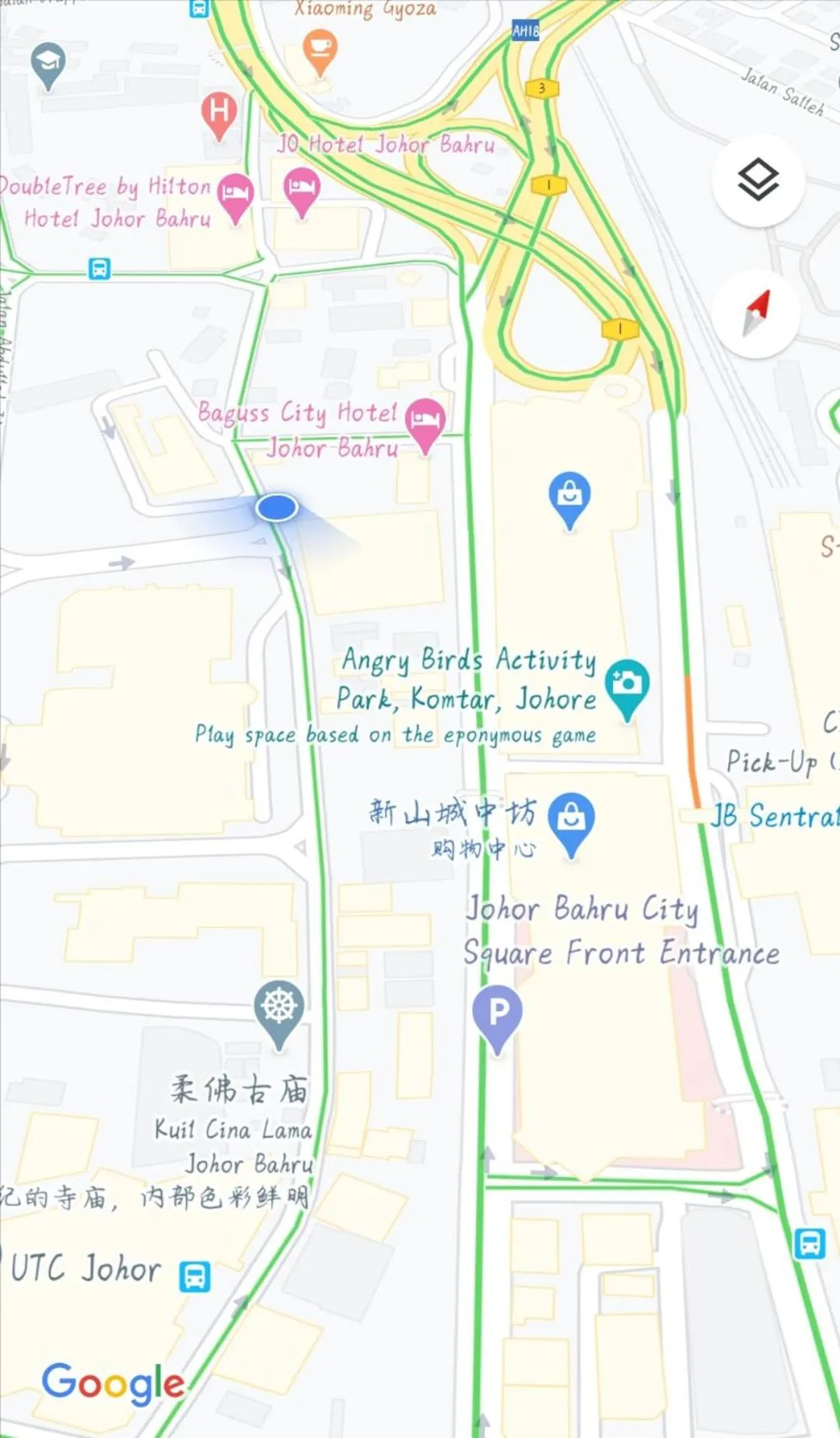 Bird's eye view in Attrus Bed & Breakfast