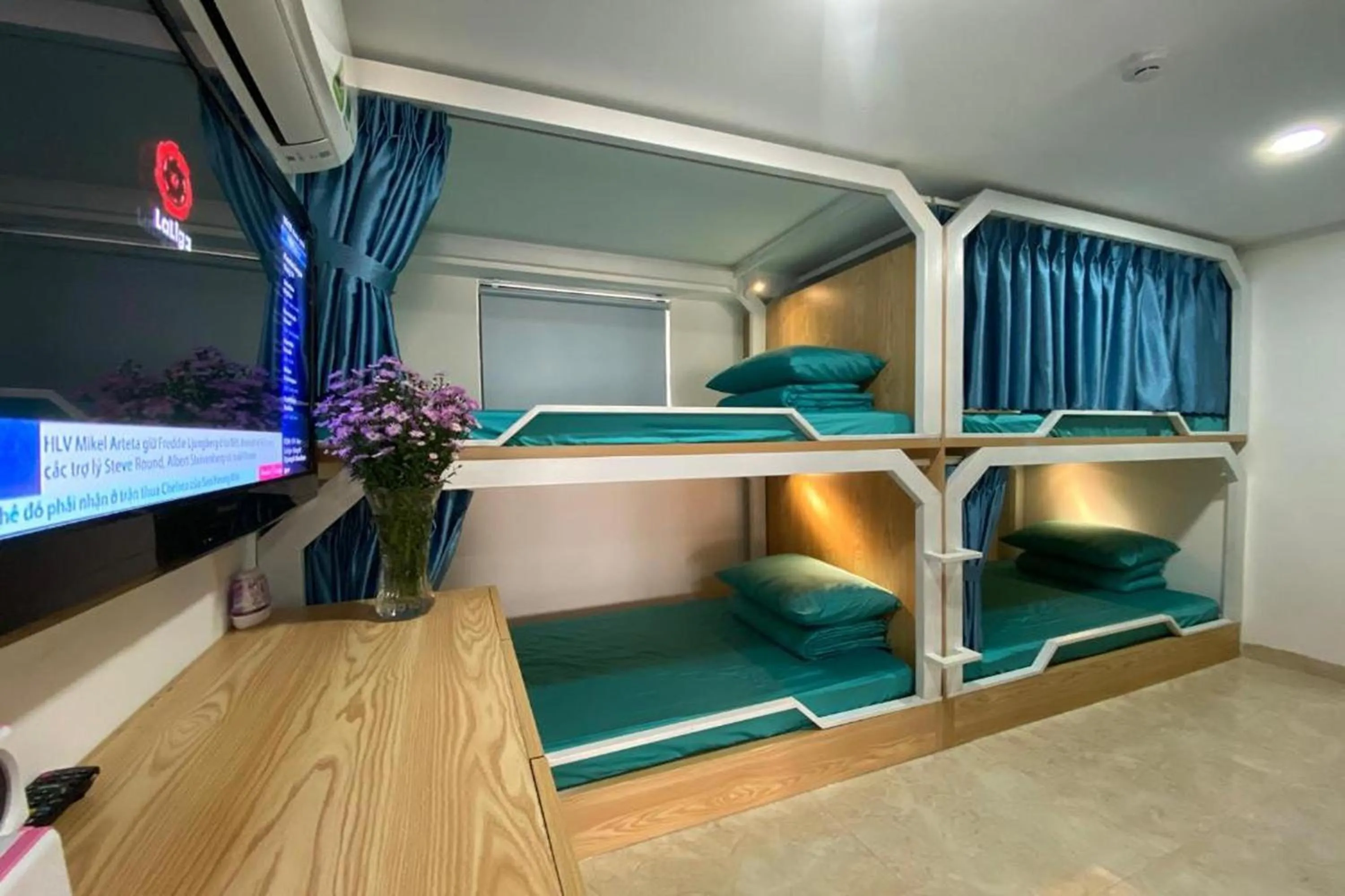 Bedroom in Blue-S Hotel & Apartment