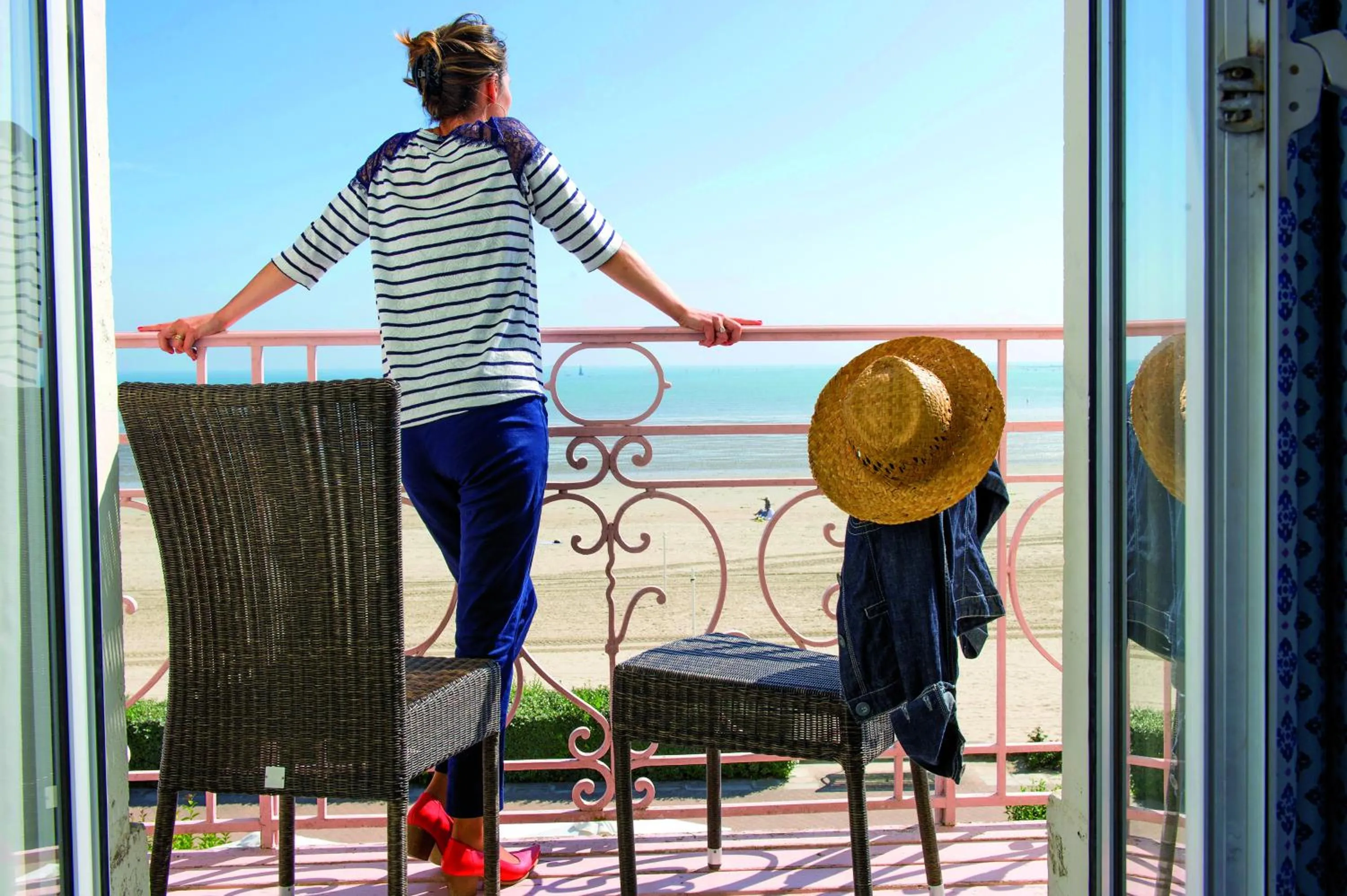 Balcony/Terrace in Hôtel Vacances Bleues Villa Caroline