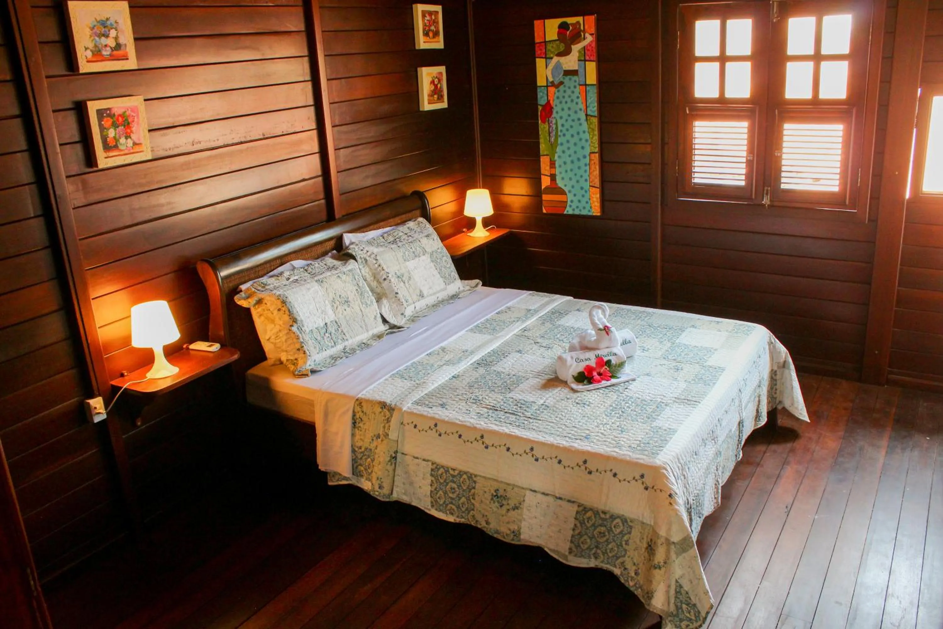 Bed in Casa Mirella Jeri