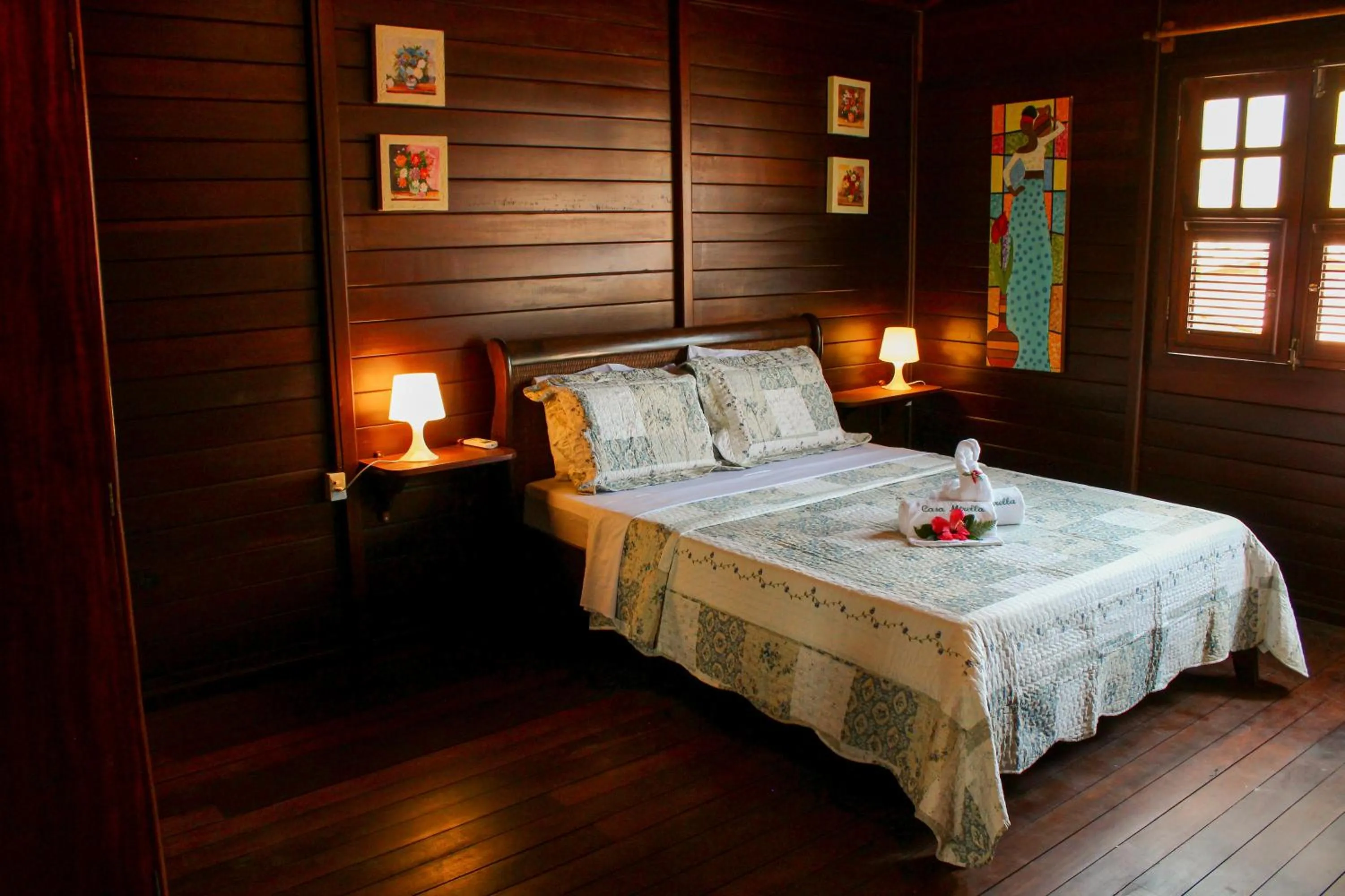 Bed in Casa Mirella Jeri