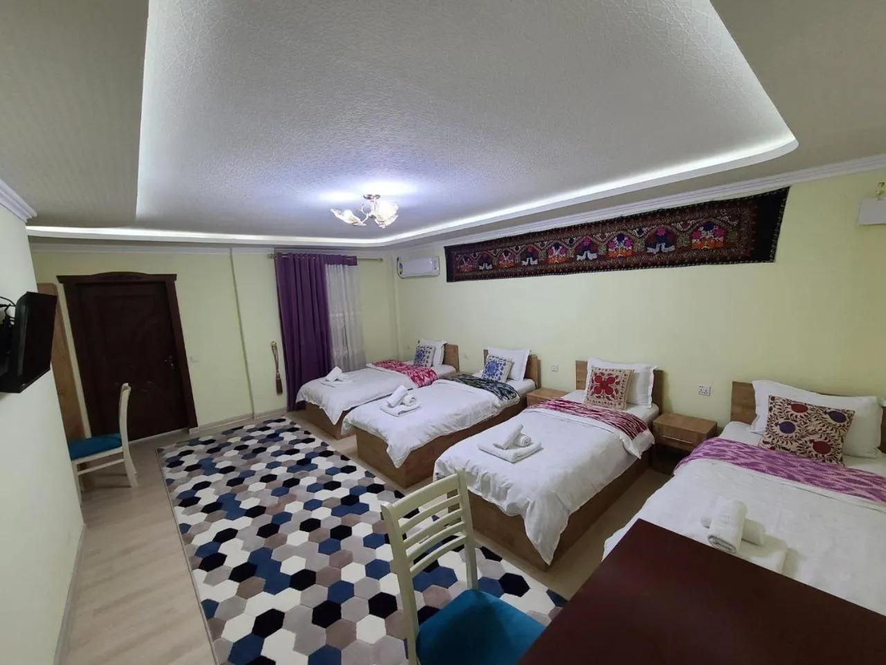 Bedroom, Bed in Samarkand City Center Hotel