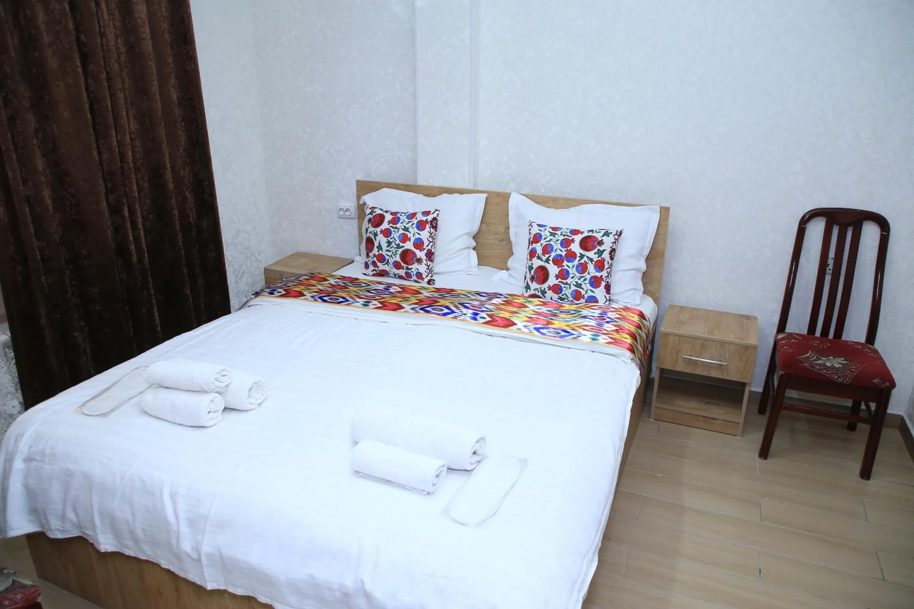 Bed in Samarkand City Center Hotel