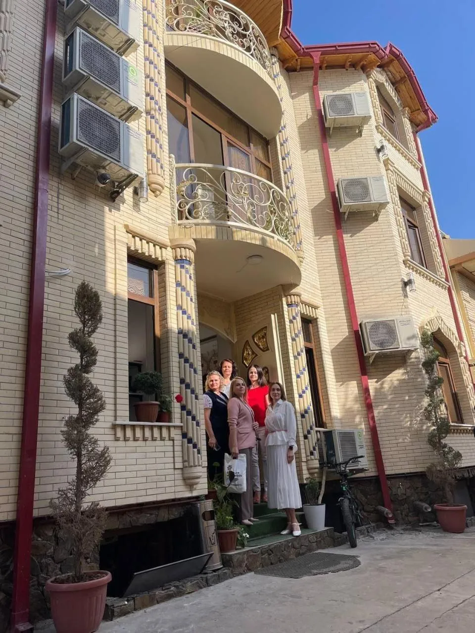 Property building in Samarkand City Center Hotel