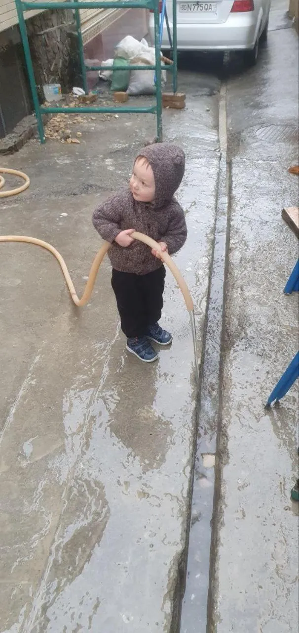Quiet street view in Samarkand City Center Hotel