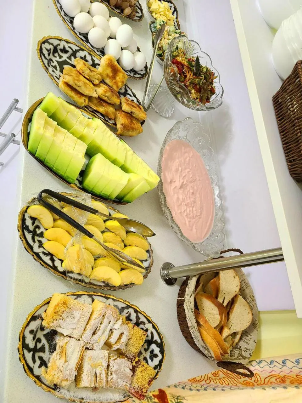 Breakfast in Samarkand City Center Hotel