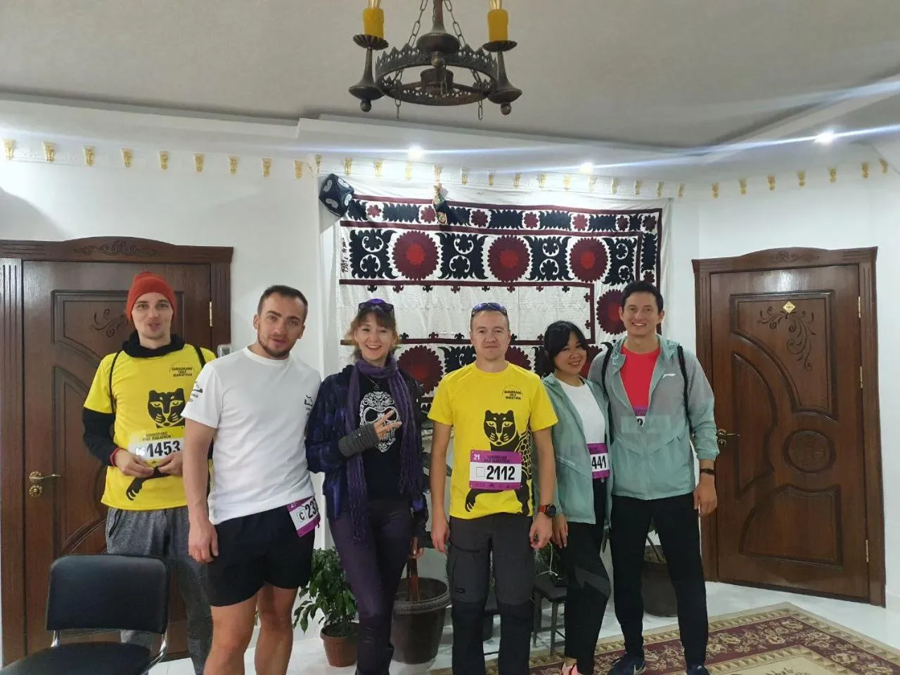 group of guests in Samarkand City Center Hotel