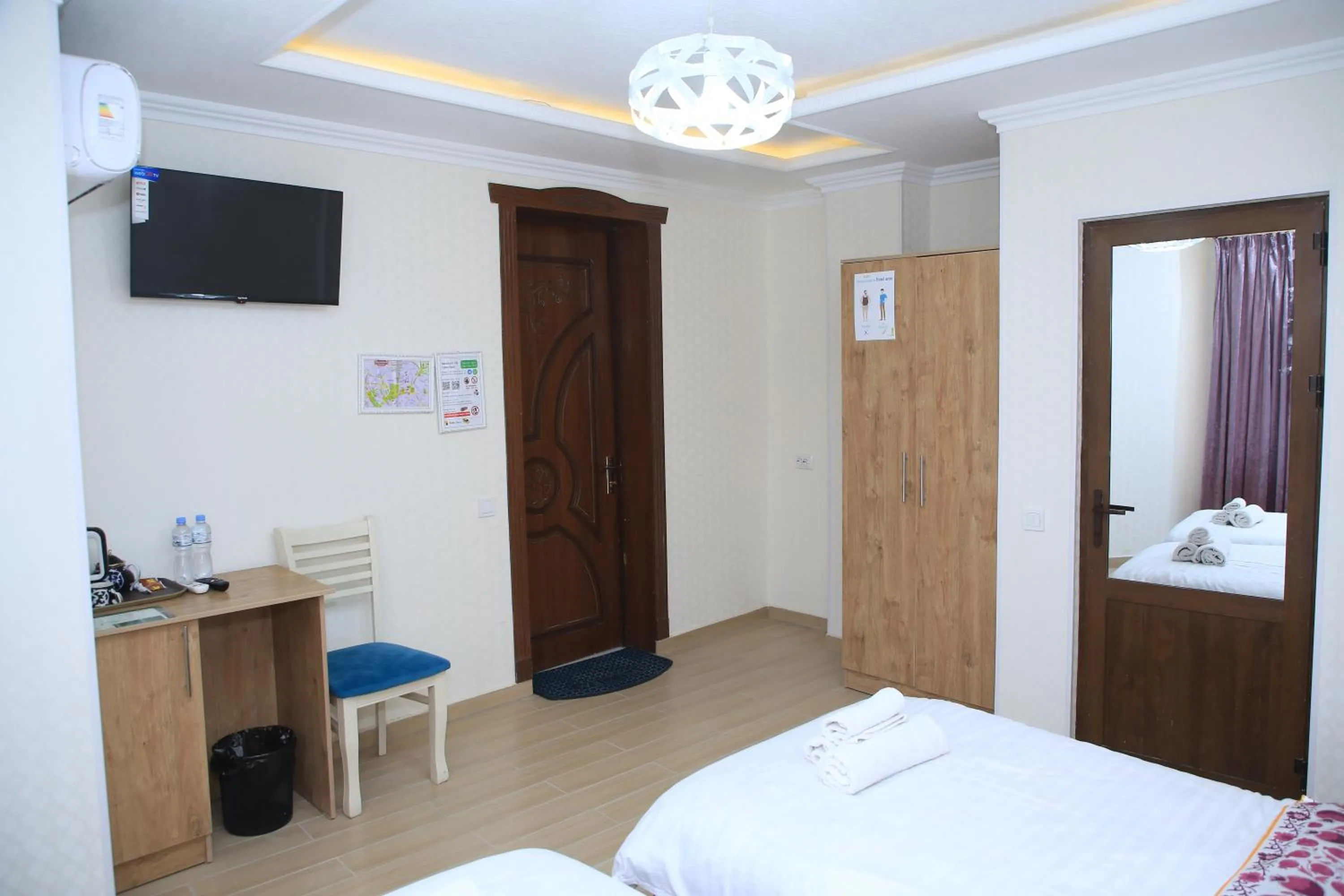 Bed in Samarkand City Center Hotel