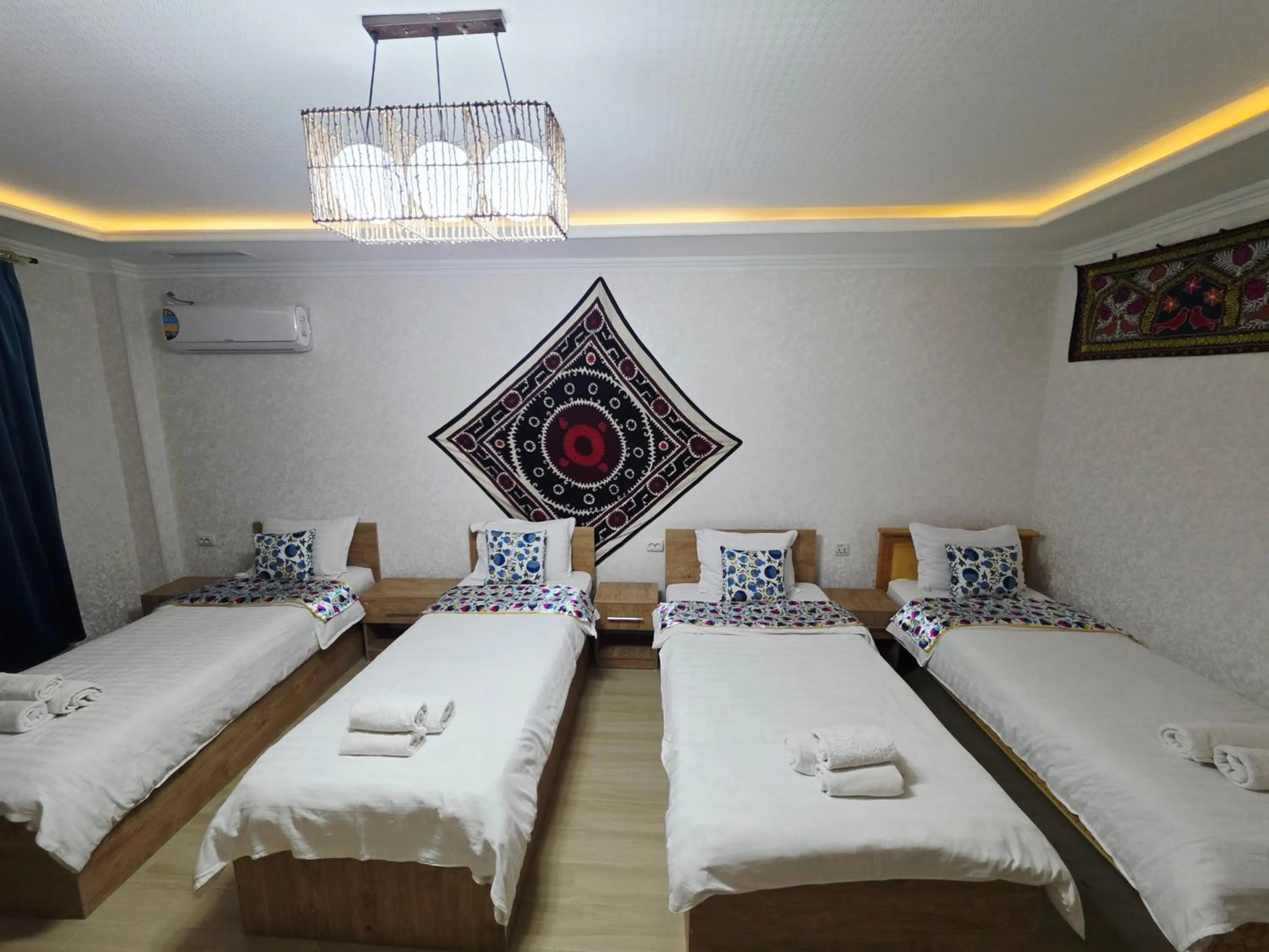 Bed in Samarkand City Center Hotel