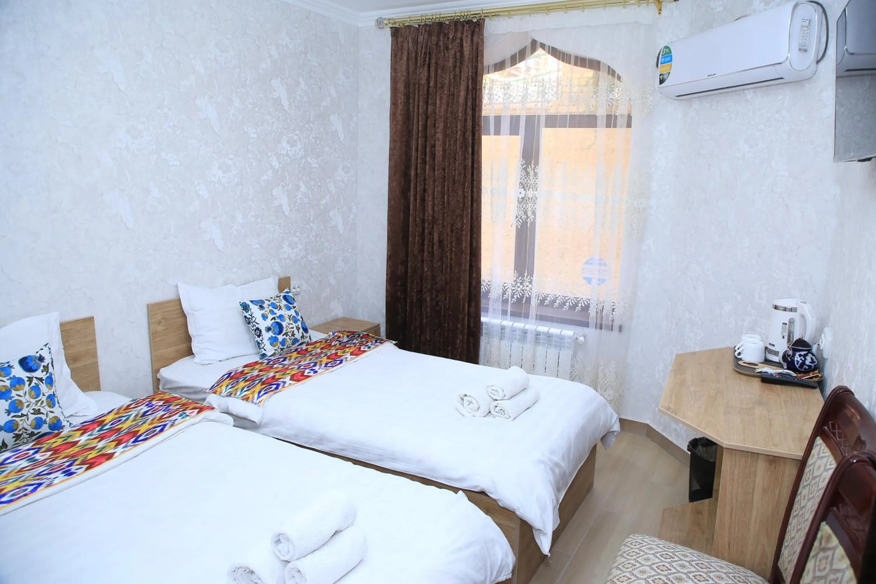 Bed in Samarkand City Center Hotel