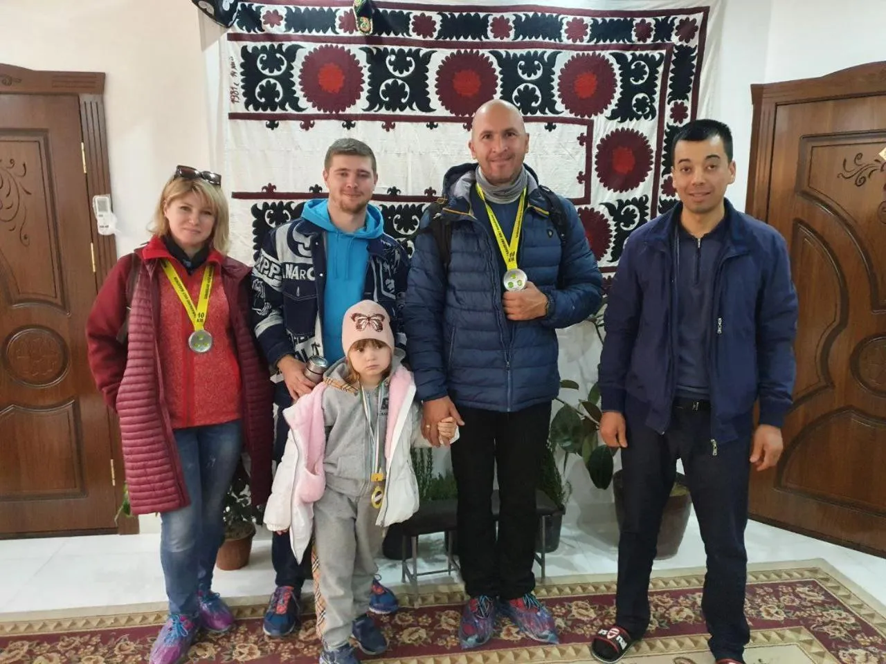 People in Samarkand City Center Hotel