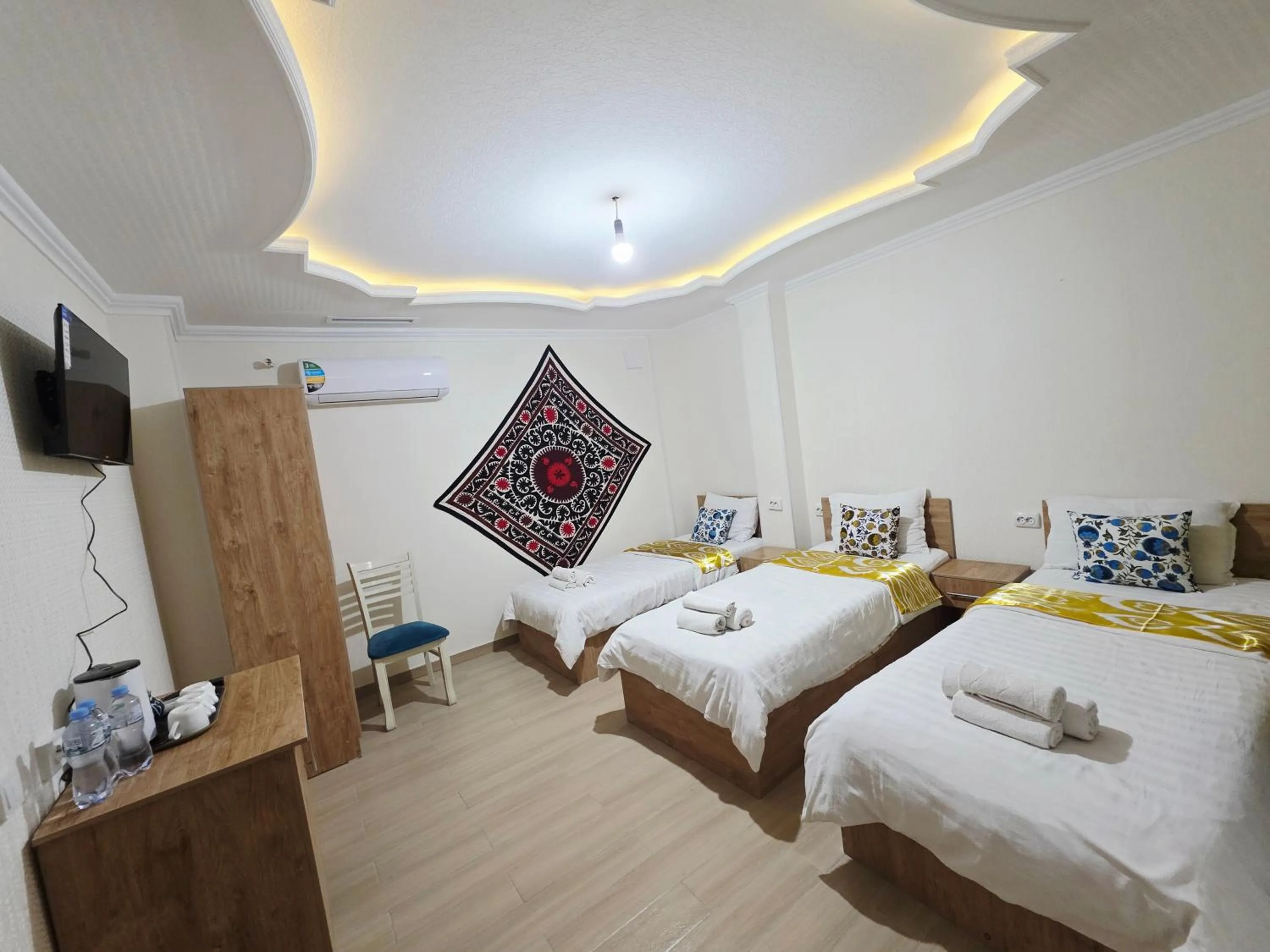 TV and multimedia, Bed in Samarkand City Center Hotel