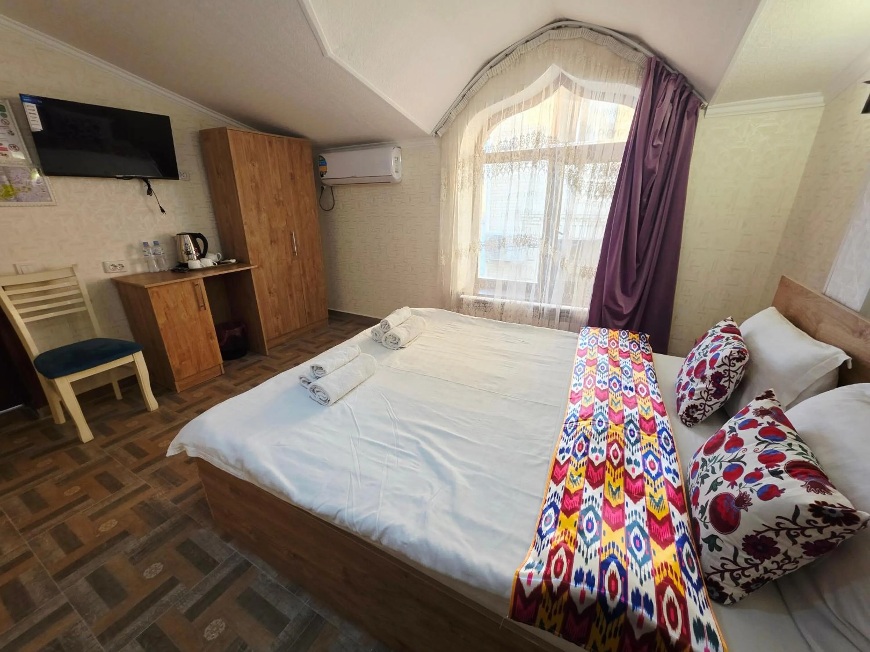 Bed in Samarkand City Center Hotel