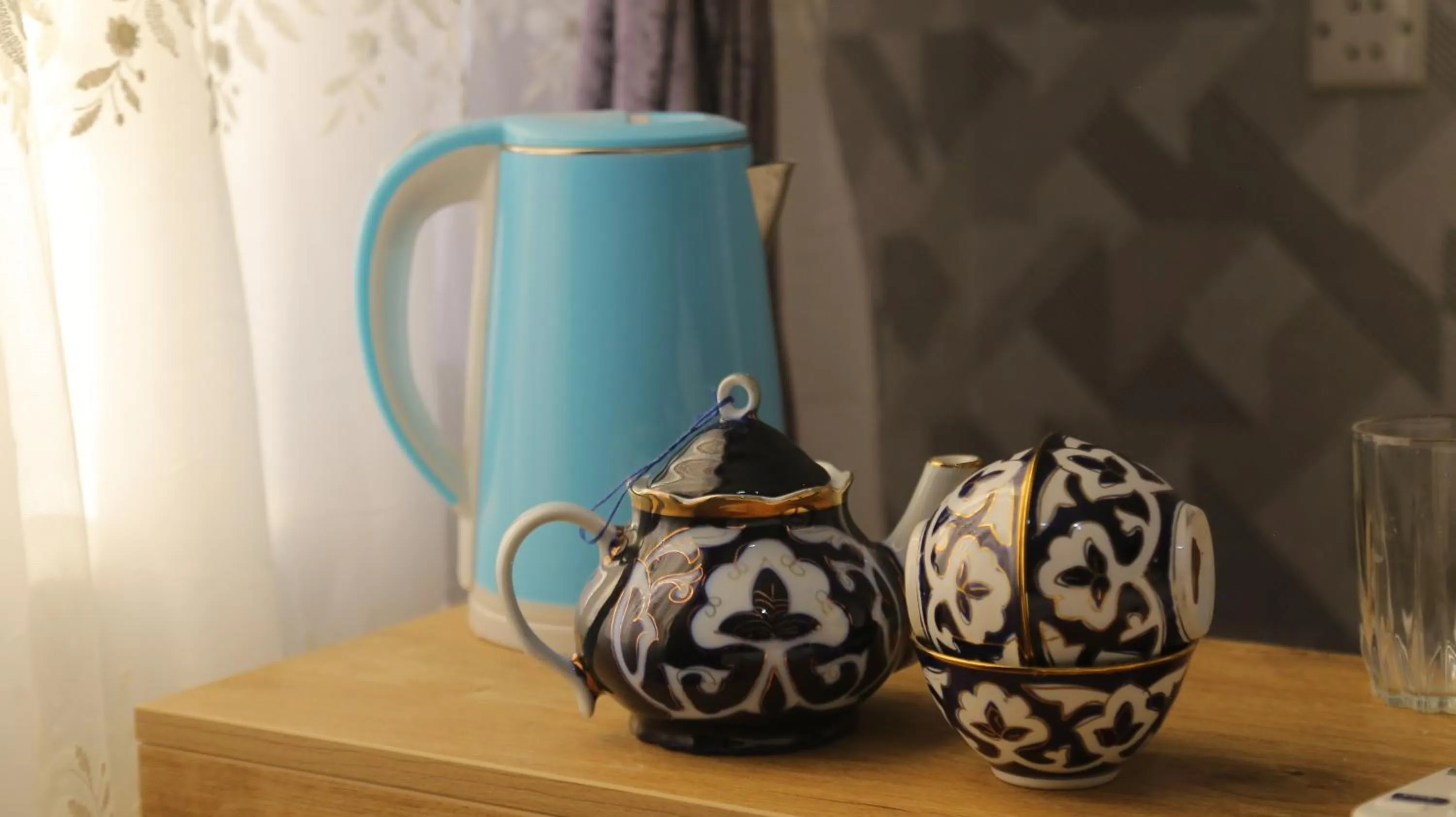 Coffee/tea facilities in Samarkand City Center Hotel