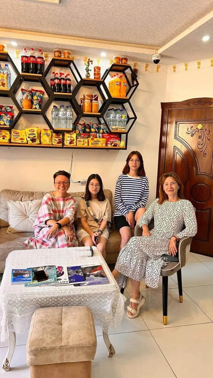 People in Samarkand City Center Hotel