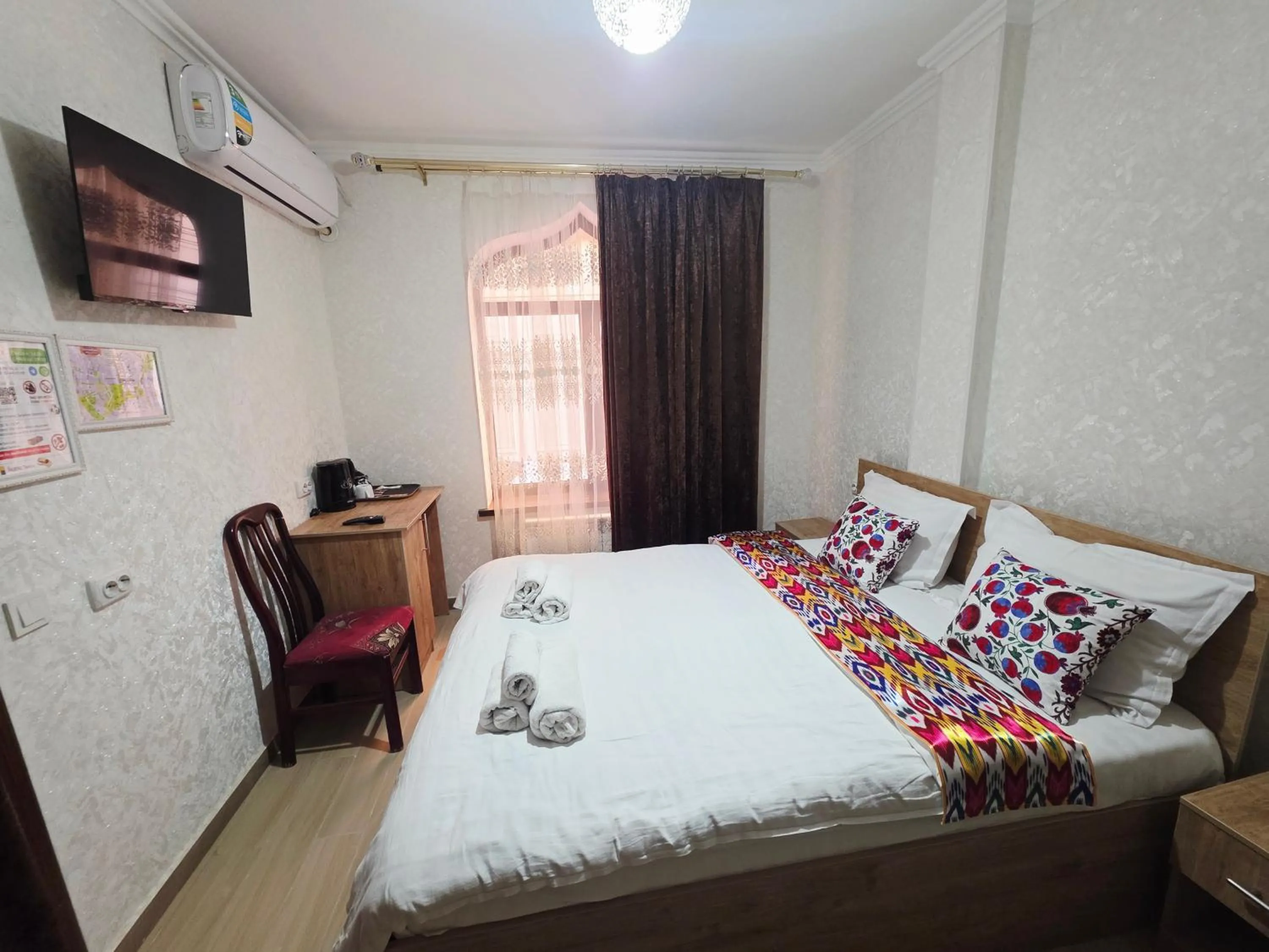 Bed in Samarkand City Center Hotel