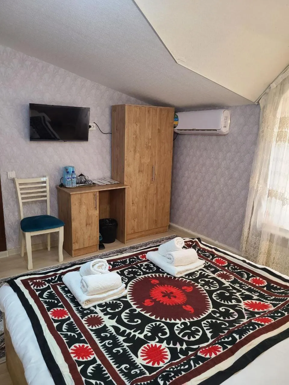 Bed in Samarkand City Center Hotel