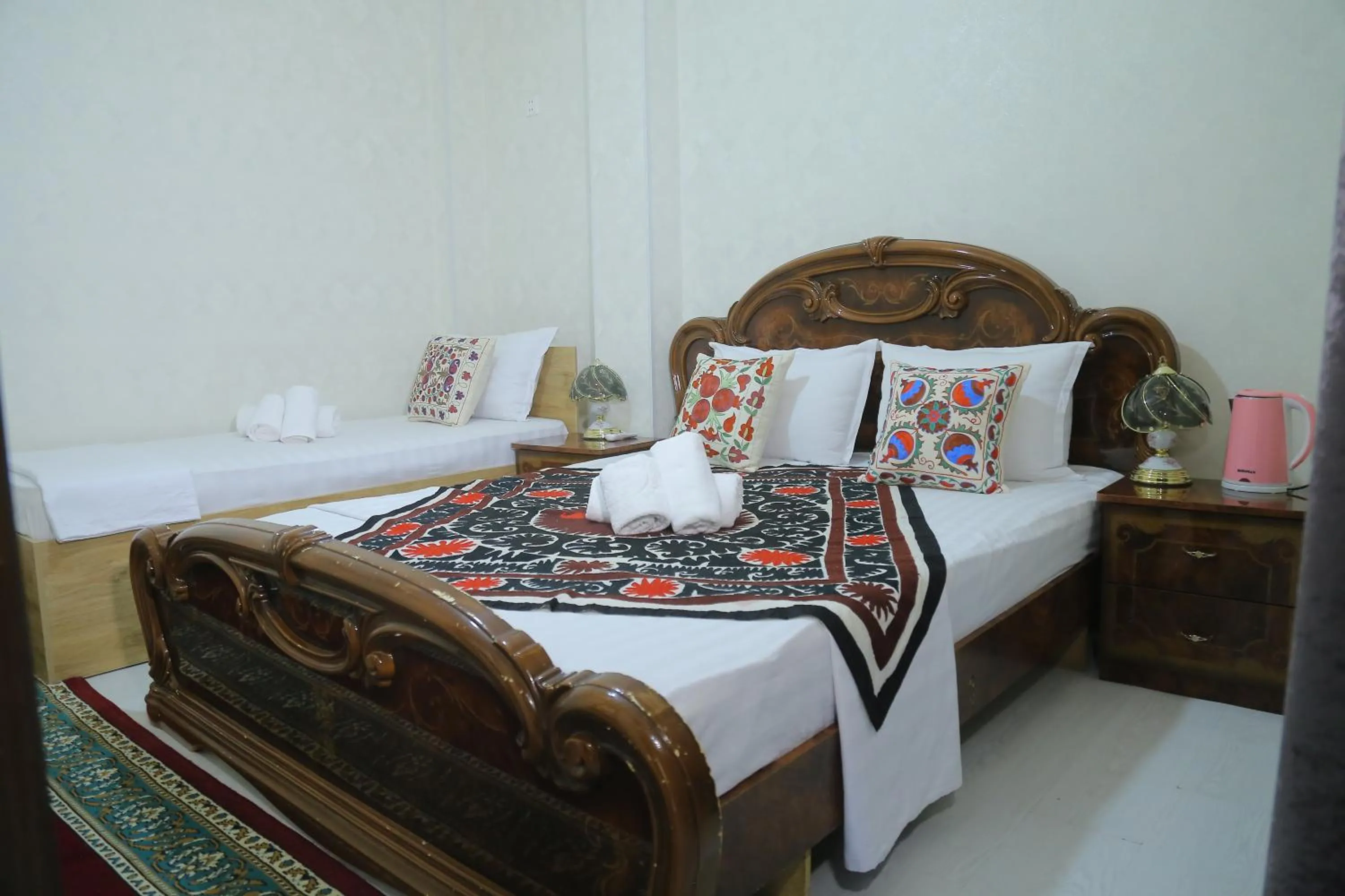 Bed in Samarkand City Center Hotel