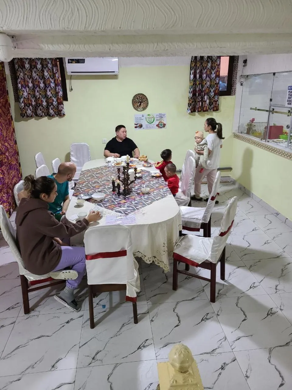 Restaurant/places to eat in Samarkand City Center Hotel