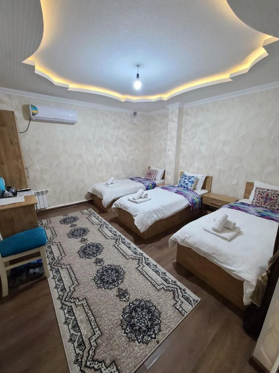 View (from property/room), Bed in Samarkand City Center Hotel