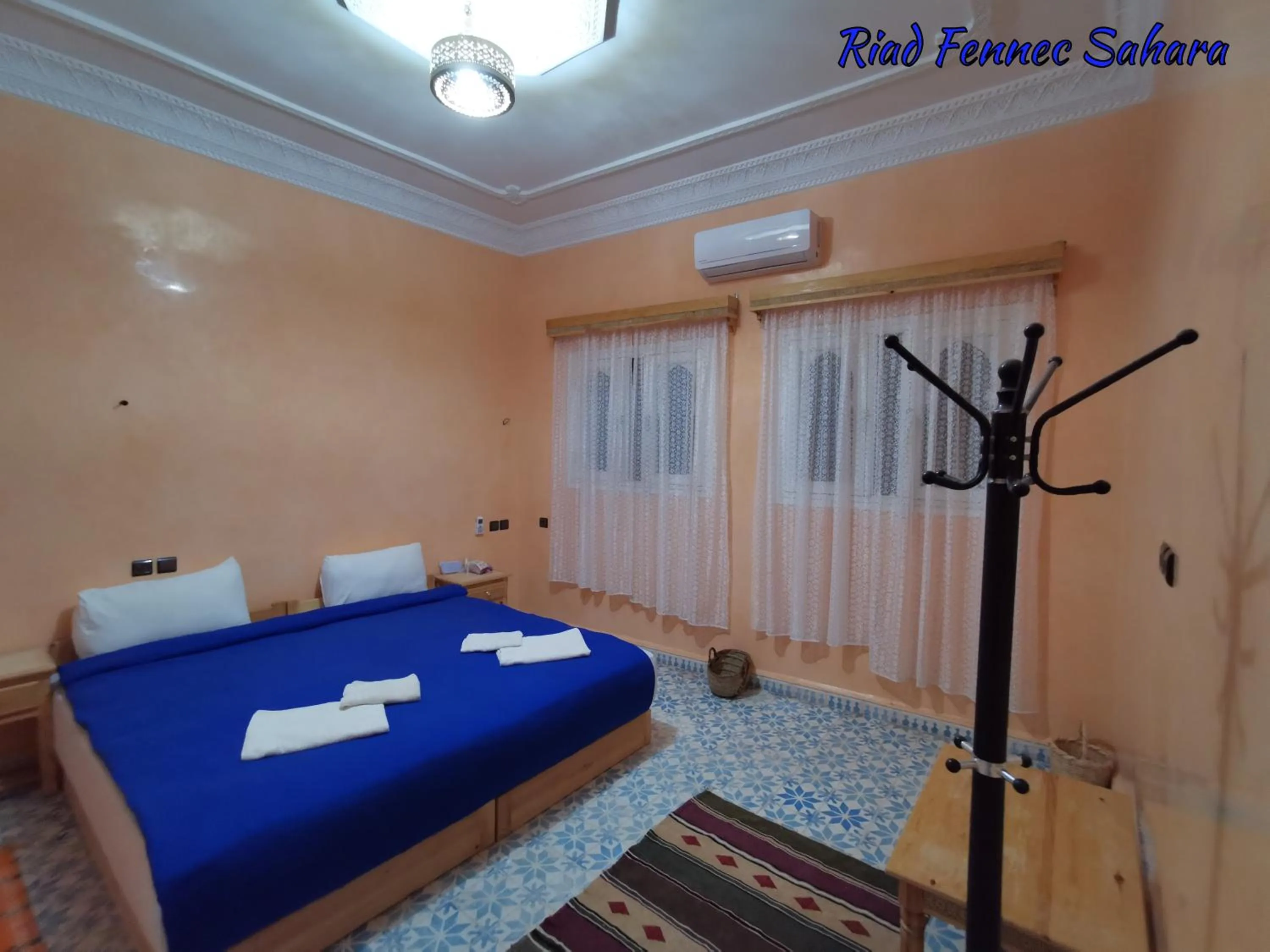 Bed in Riad Fennec Sahara