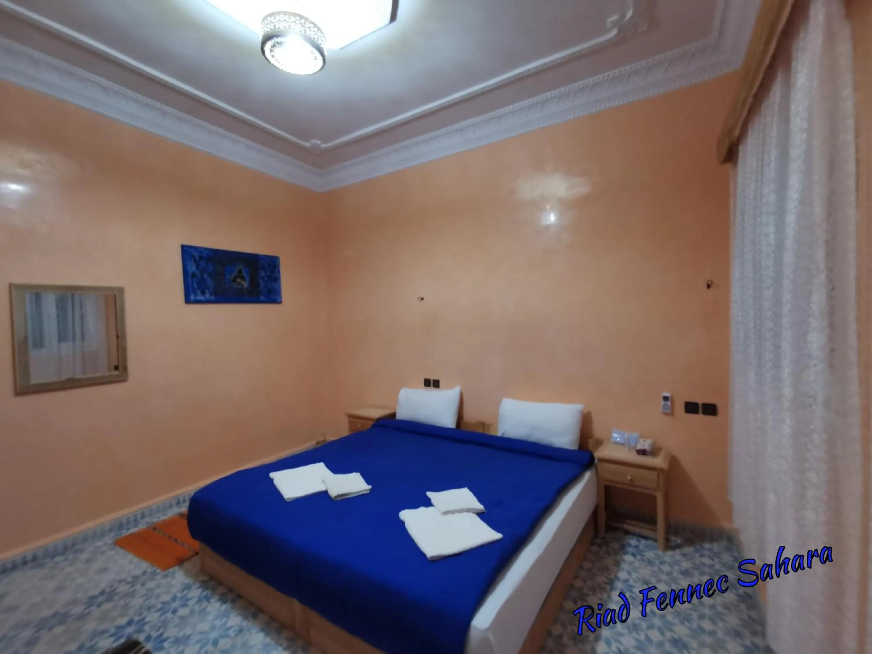 Bed in Riad Fennec Sahara