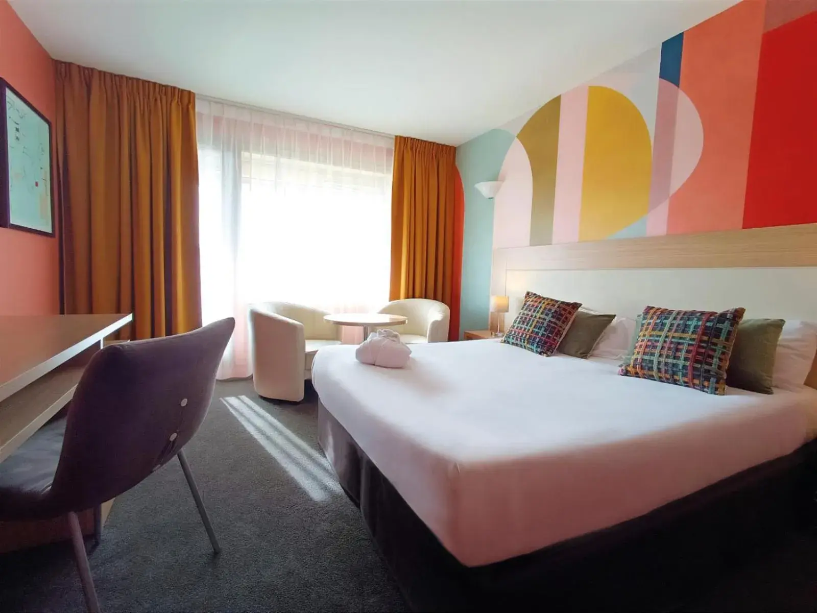 Bed in Hotel *** & Spa Vacances Bleues Villa Marlioz Bed in Hotel *** & Spa Vacances Bleues Villa Marlioz