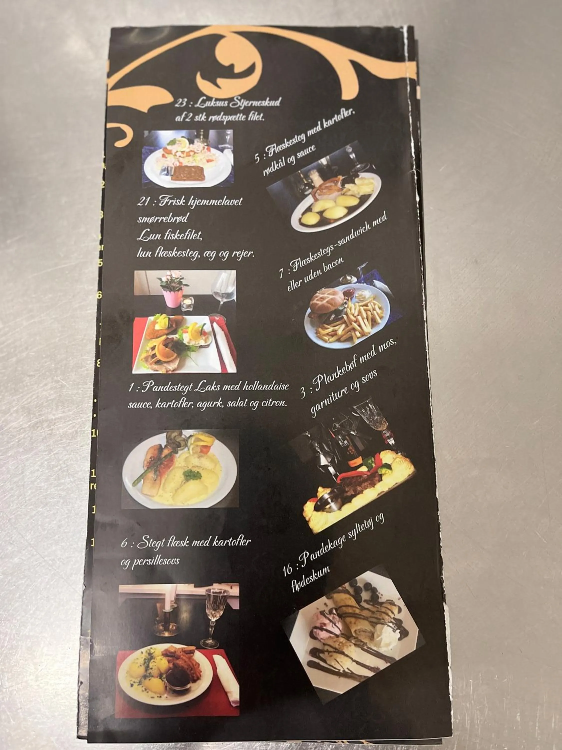 Restaurant/places to eat in HotelPandekagehuset B&B