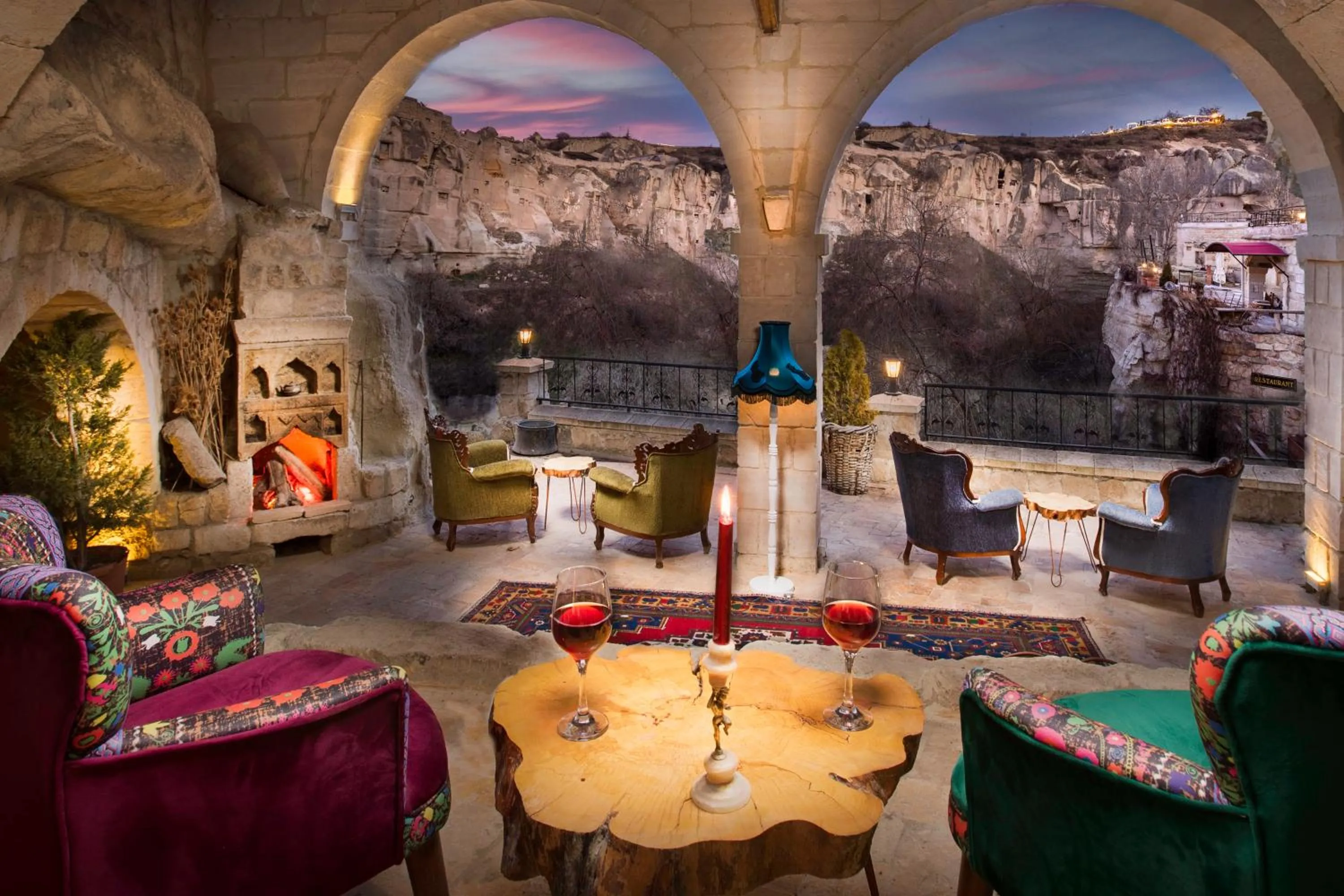 Natural landscape in Cappadocia Splendid Cave Hotel
