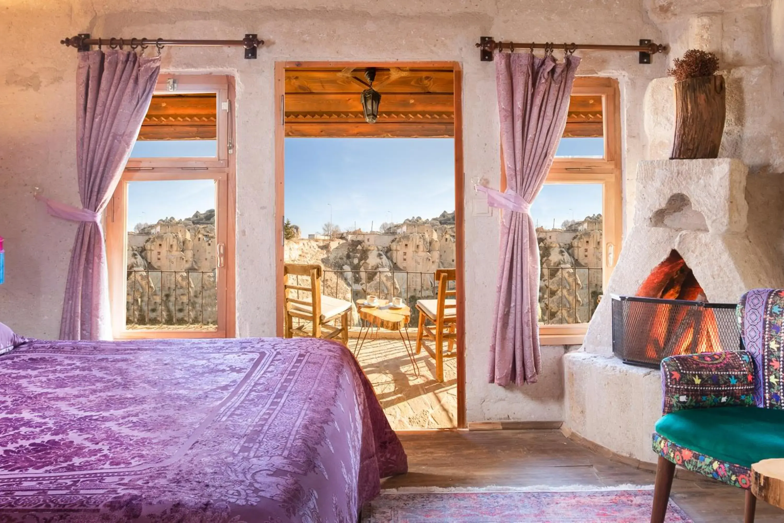 Double Room with Balcony in Cappadocia Splendid Cave Hotel Double Room with Balcony in Cappadocia Splendid Cave Hotel