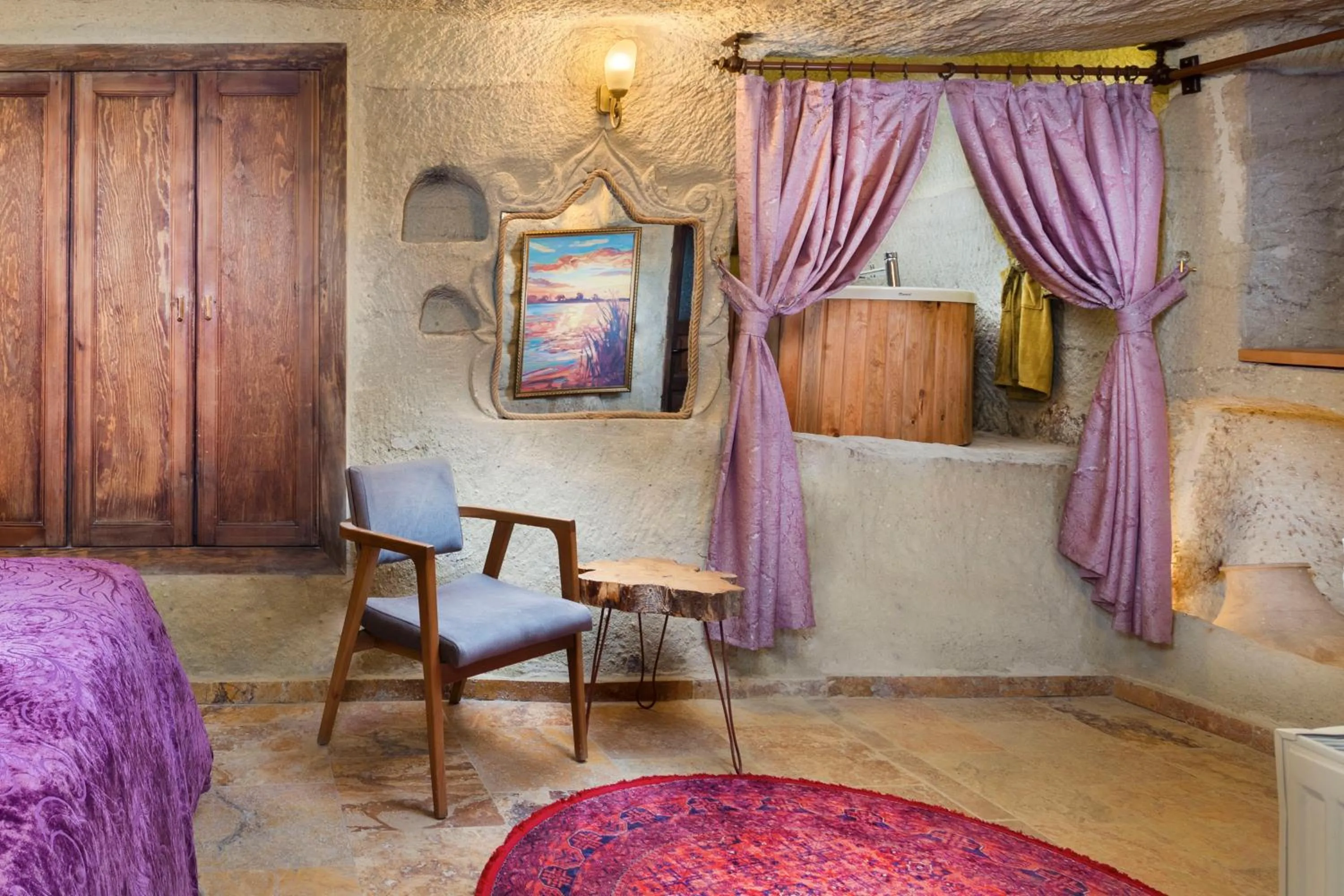 Bed in Cappadocia Splendid Cave Hotel