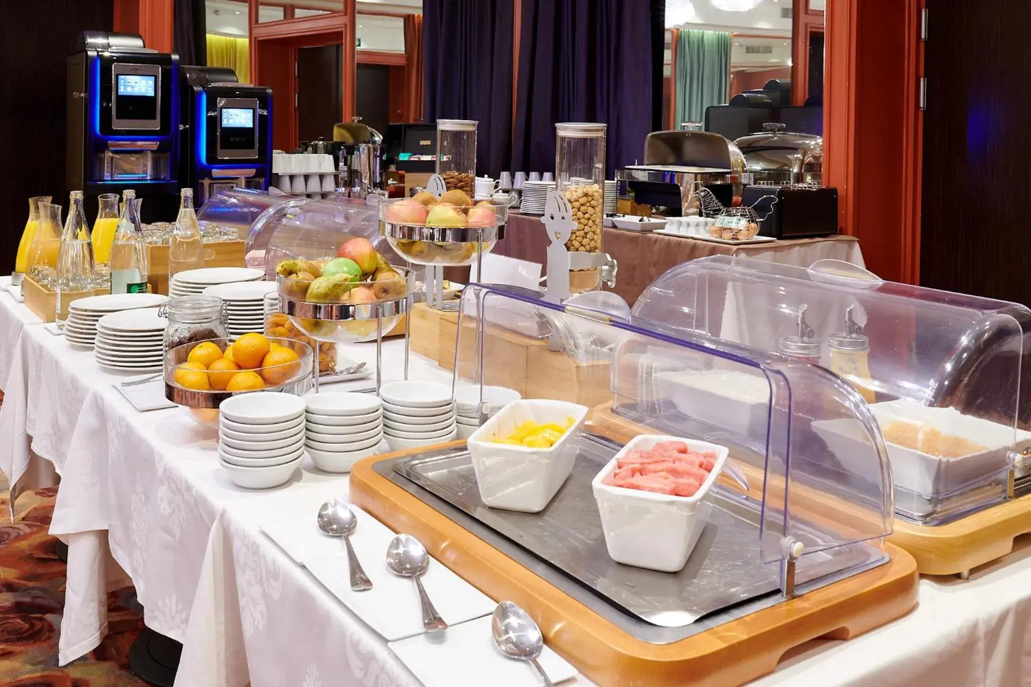Buffet breakfast in Hotel Vacances Bleues Provinces Opera Buffet breakfast in Hotel Vacances Bleues Provinces Opera