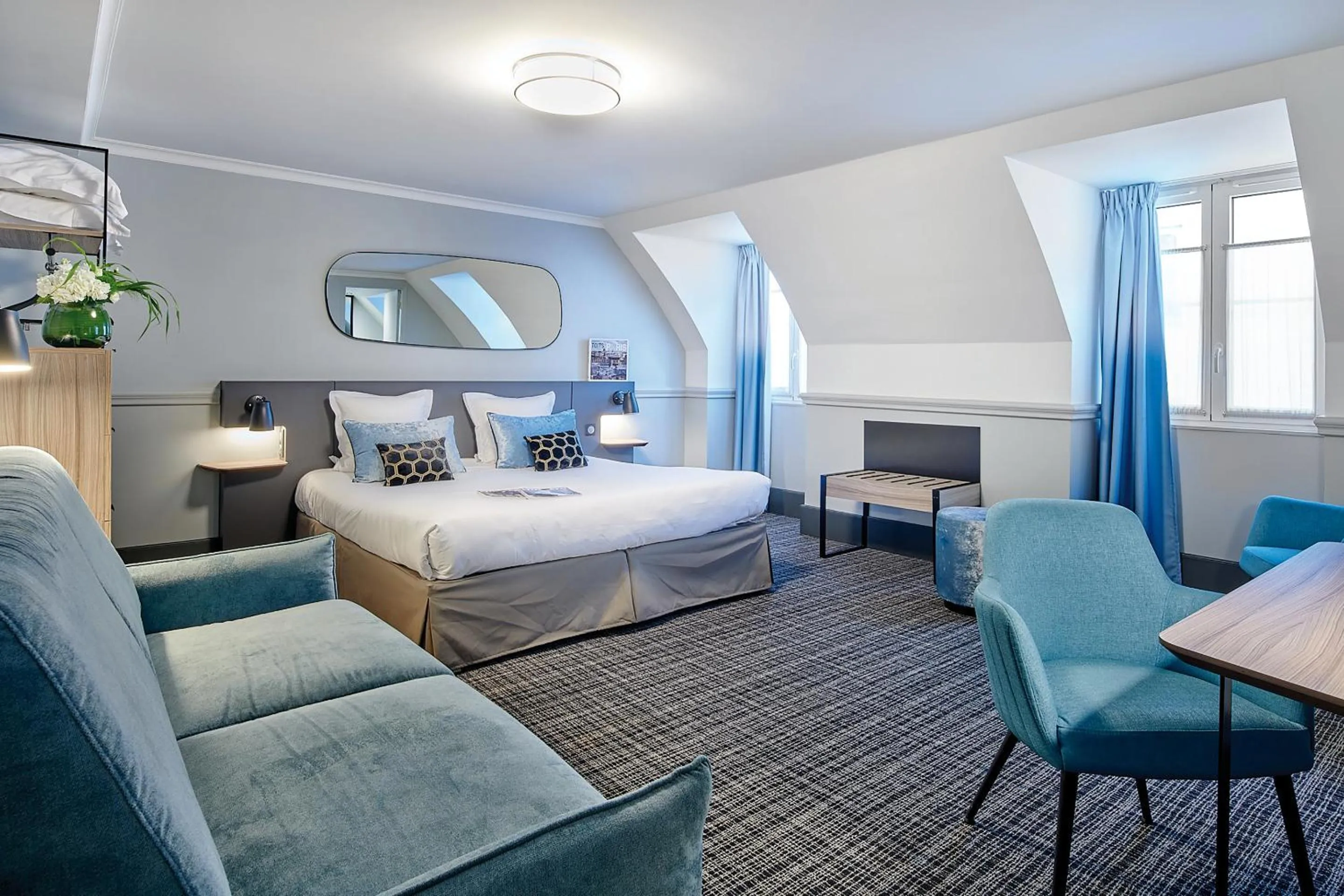 Bed in Hotel Vacances Bleues Provinces Opera