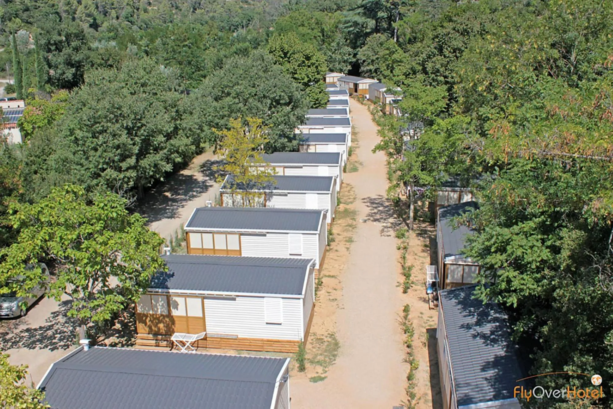 Bird's eye view in Club Vacances Bleues Domaine de Château Laval