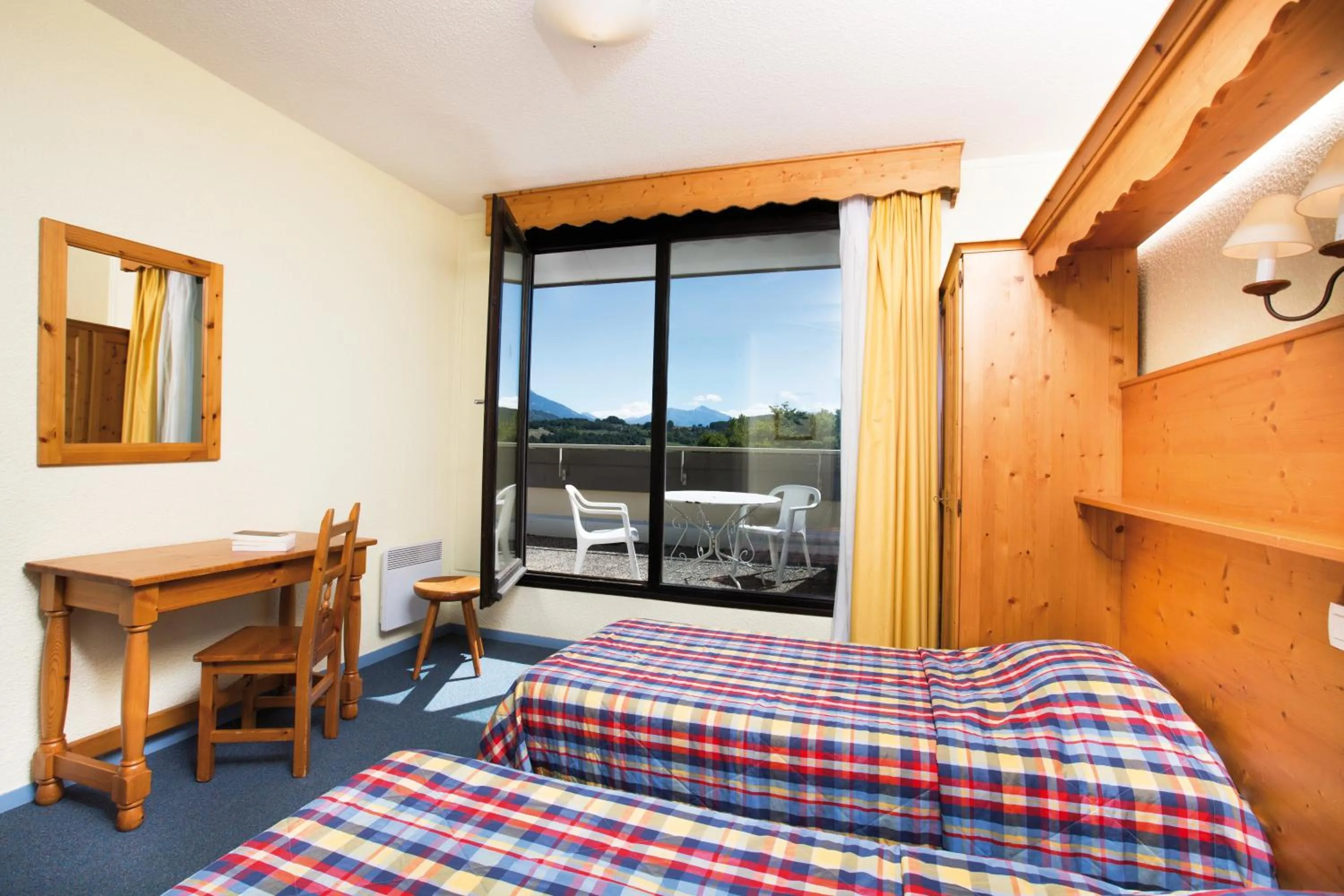 Bed in Club Vacances Bleues Les Horizons du Lac (anciennement Serre-du-Villard)