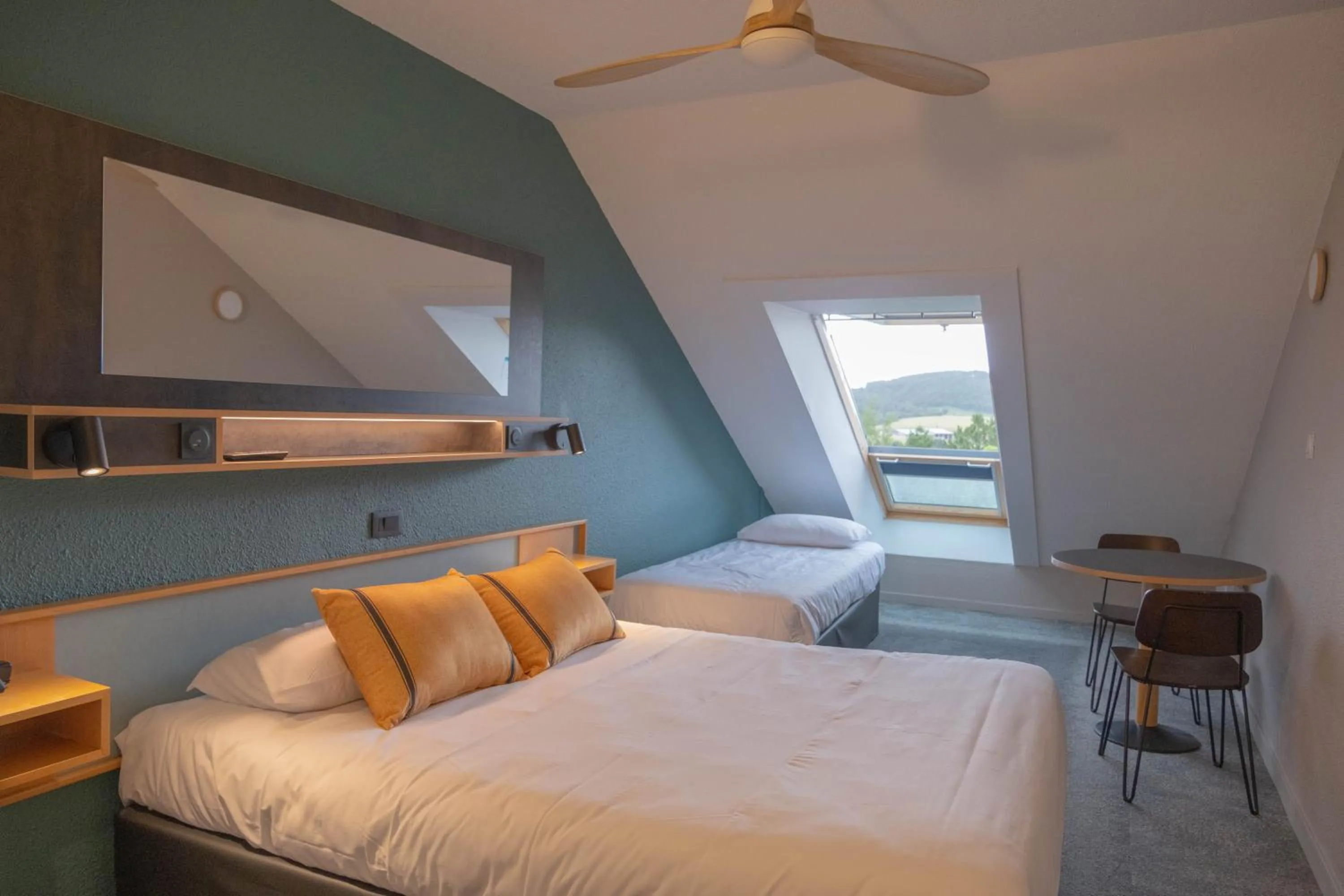 Bed in Club Vacances Bleues Les Horizons du Lac (anciennement Serre-du-Villard)