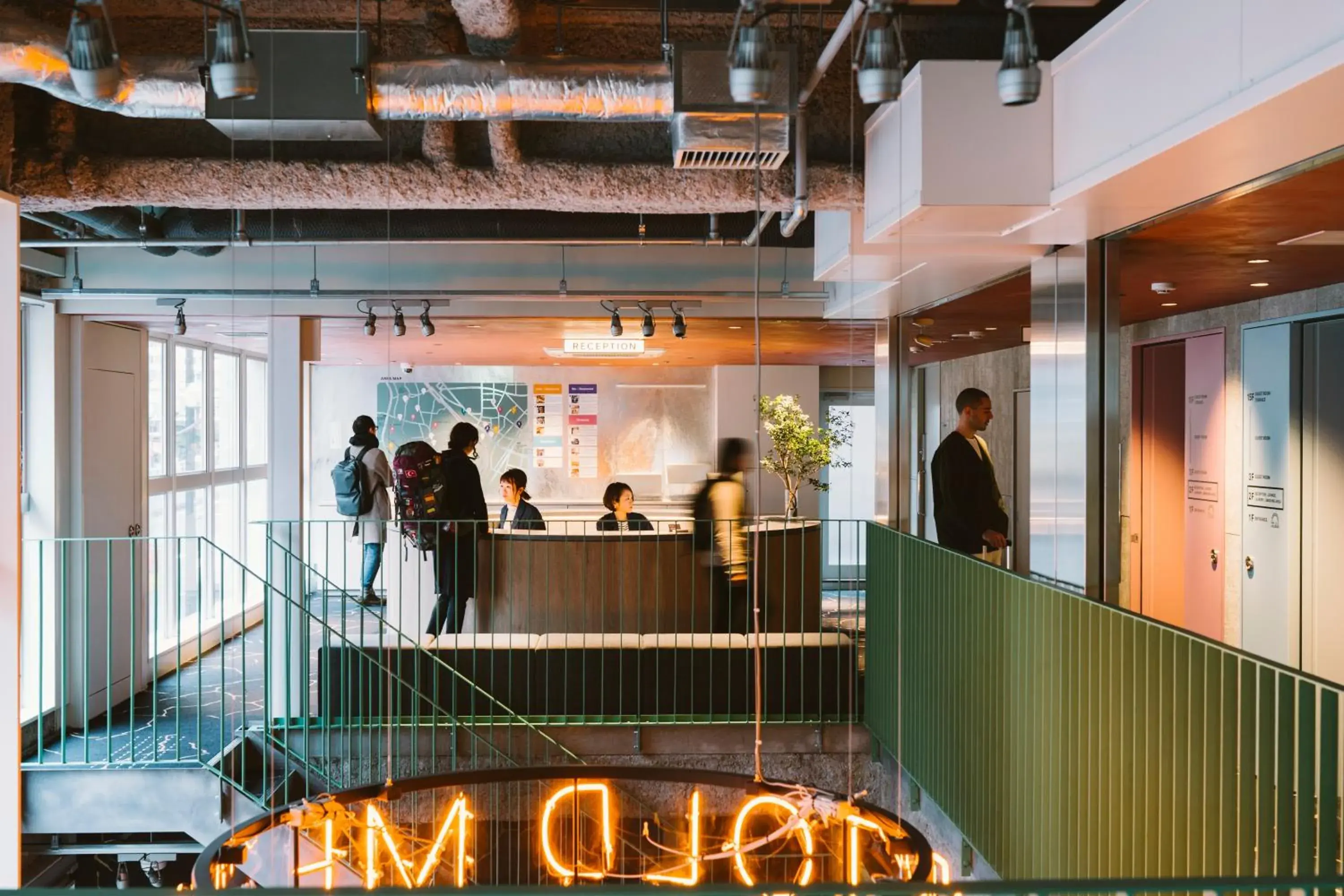 Lobby or reception in LANDABOUT TOKYO Lobby or reception in LANDABOUT TOKYO