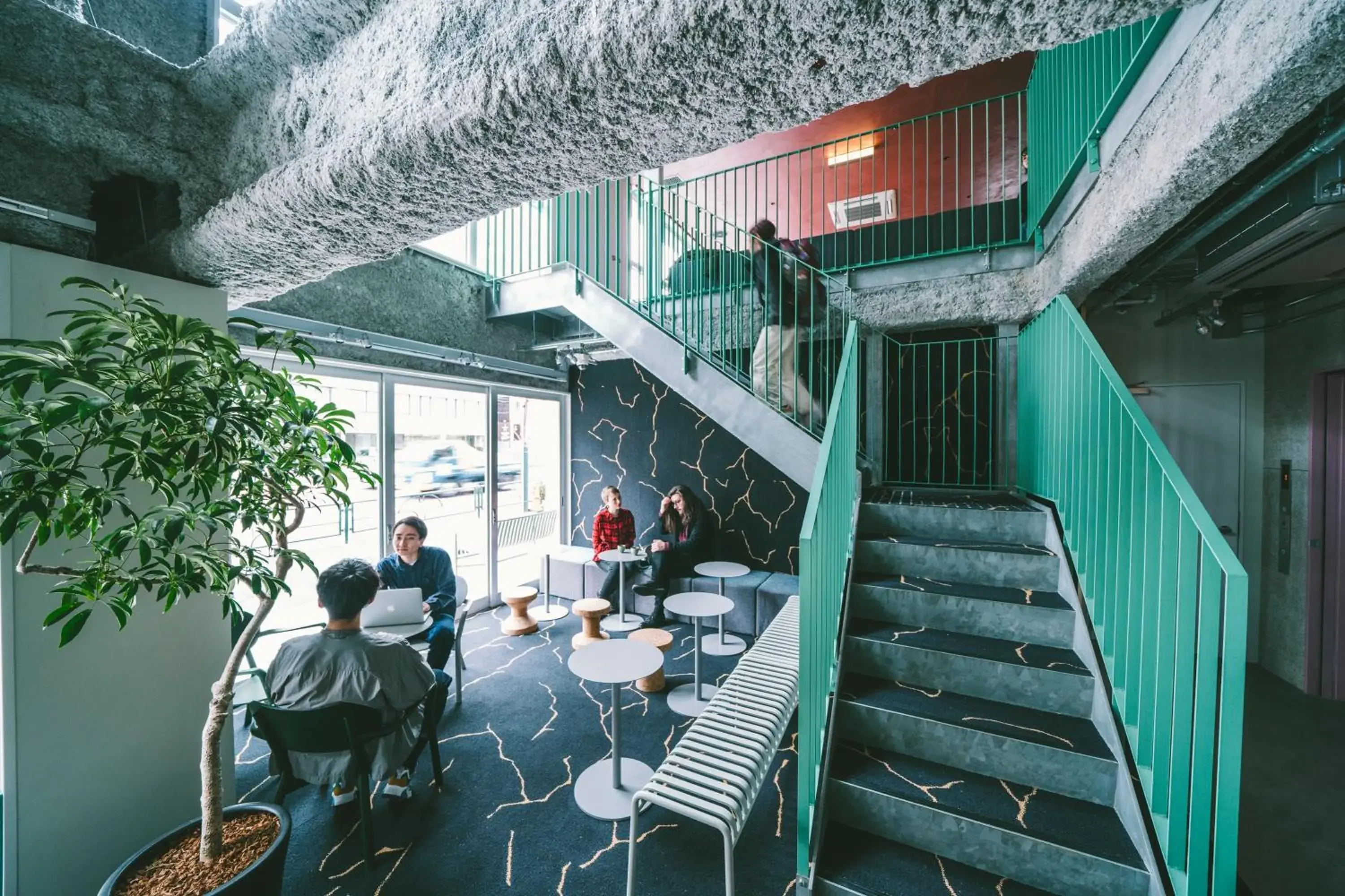 Lobby or reception in LANDABOUT TOKYO Lobby or reception in LANDABOUT TOKYO