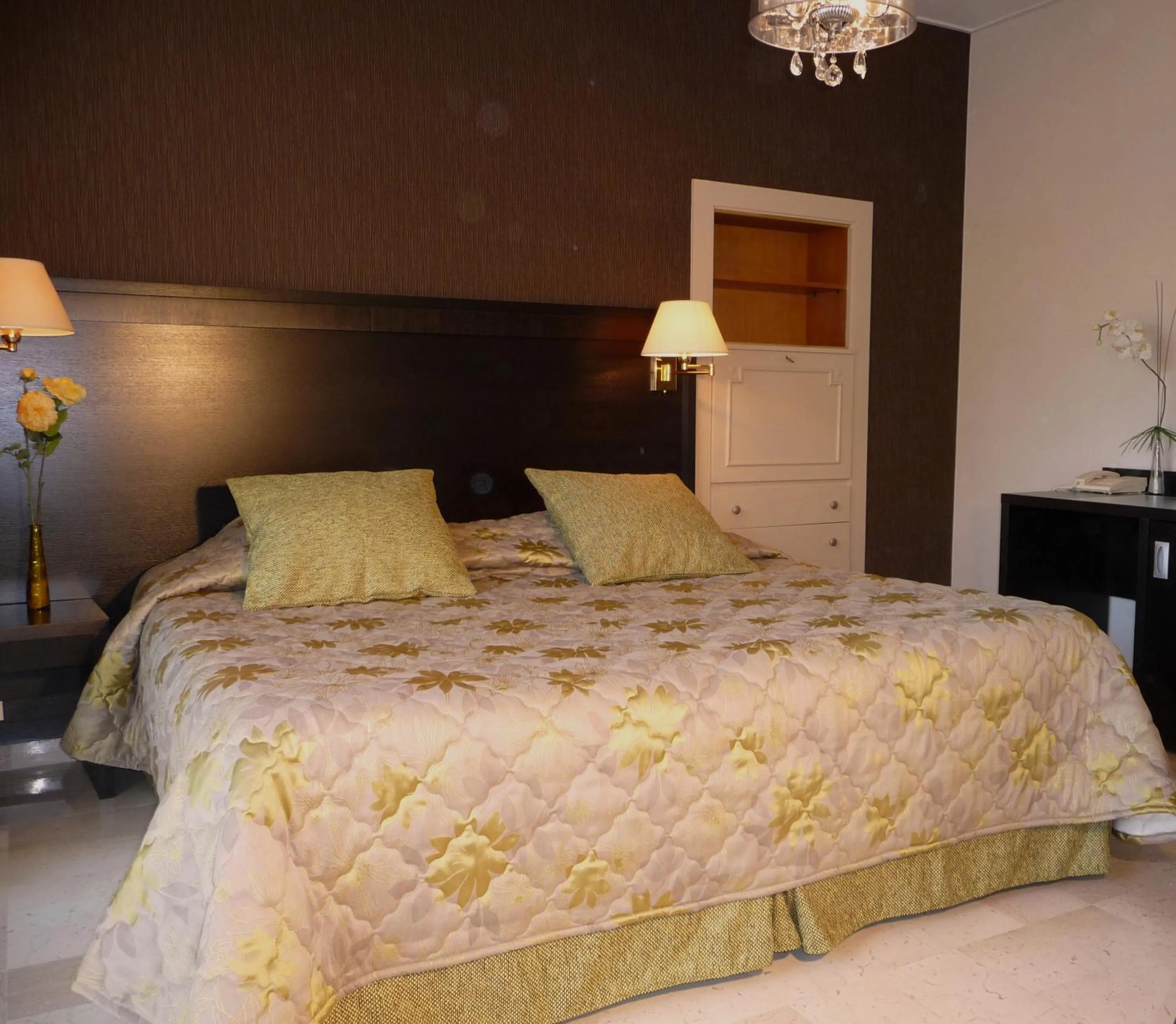 Triple Room with Balcony in Logis Hotel Diana