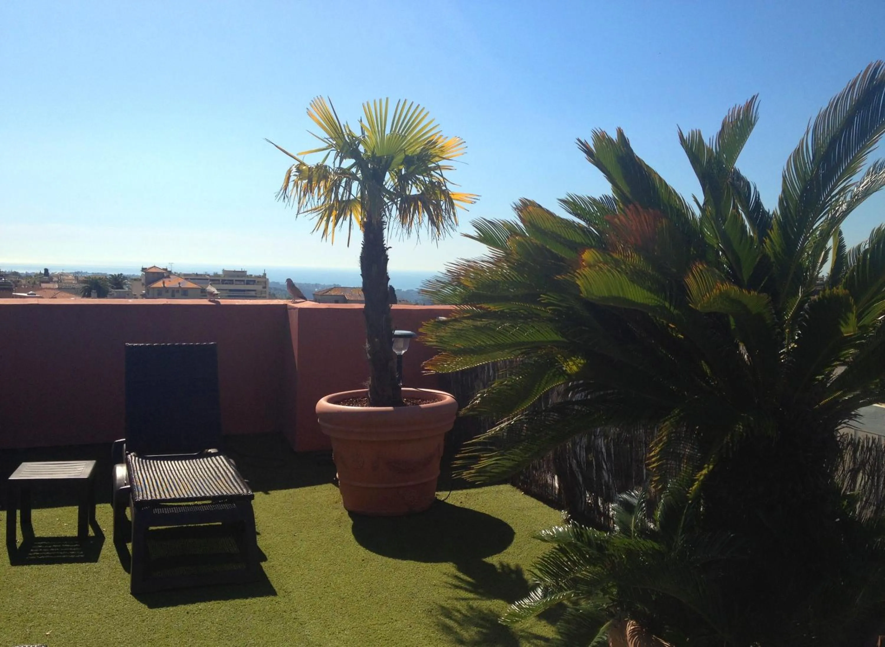 Solarium in Logis Hotel Diana