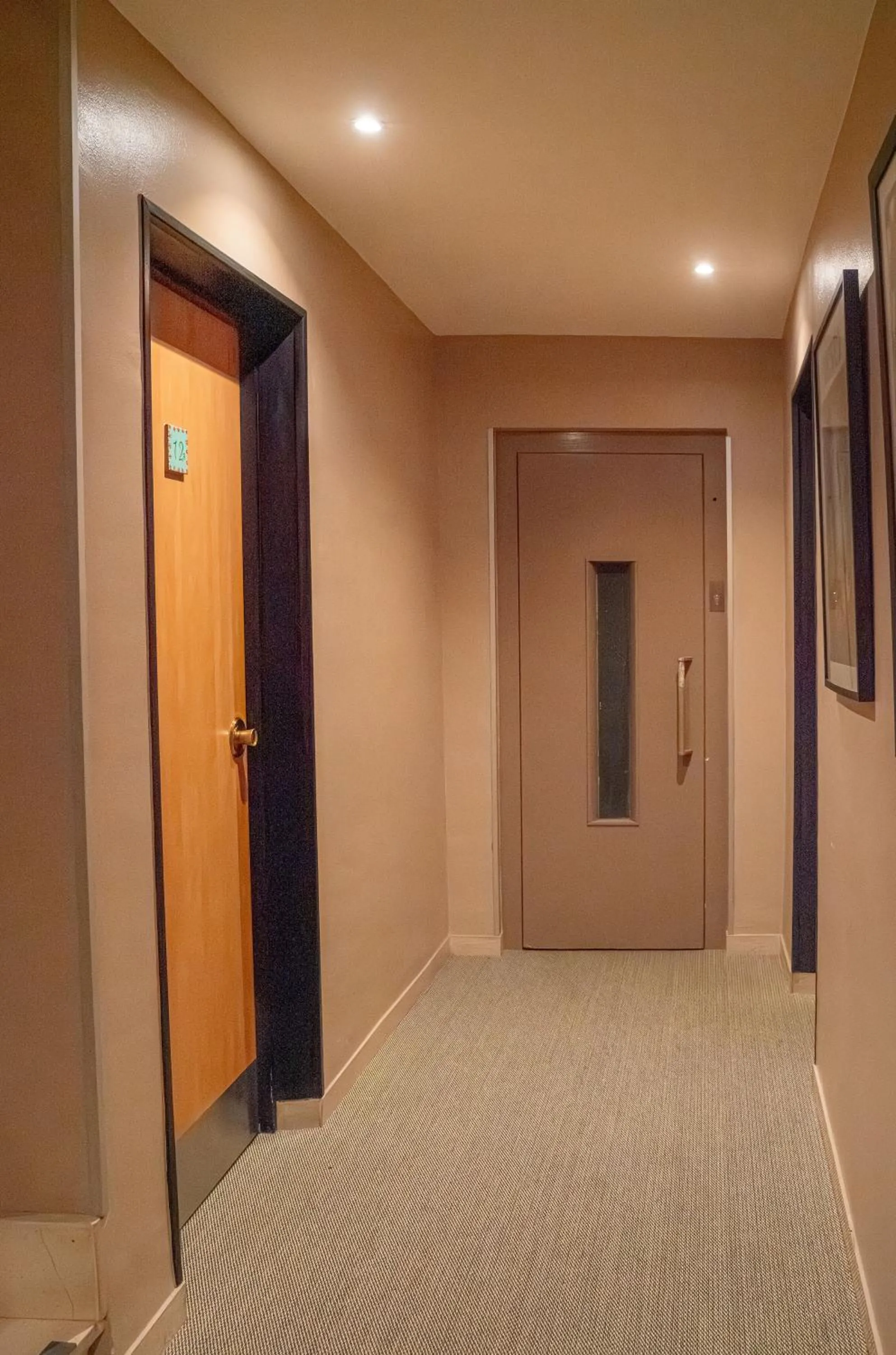 elevator in Logis Hotel Diana