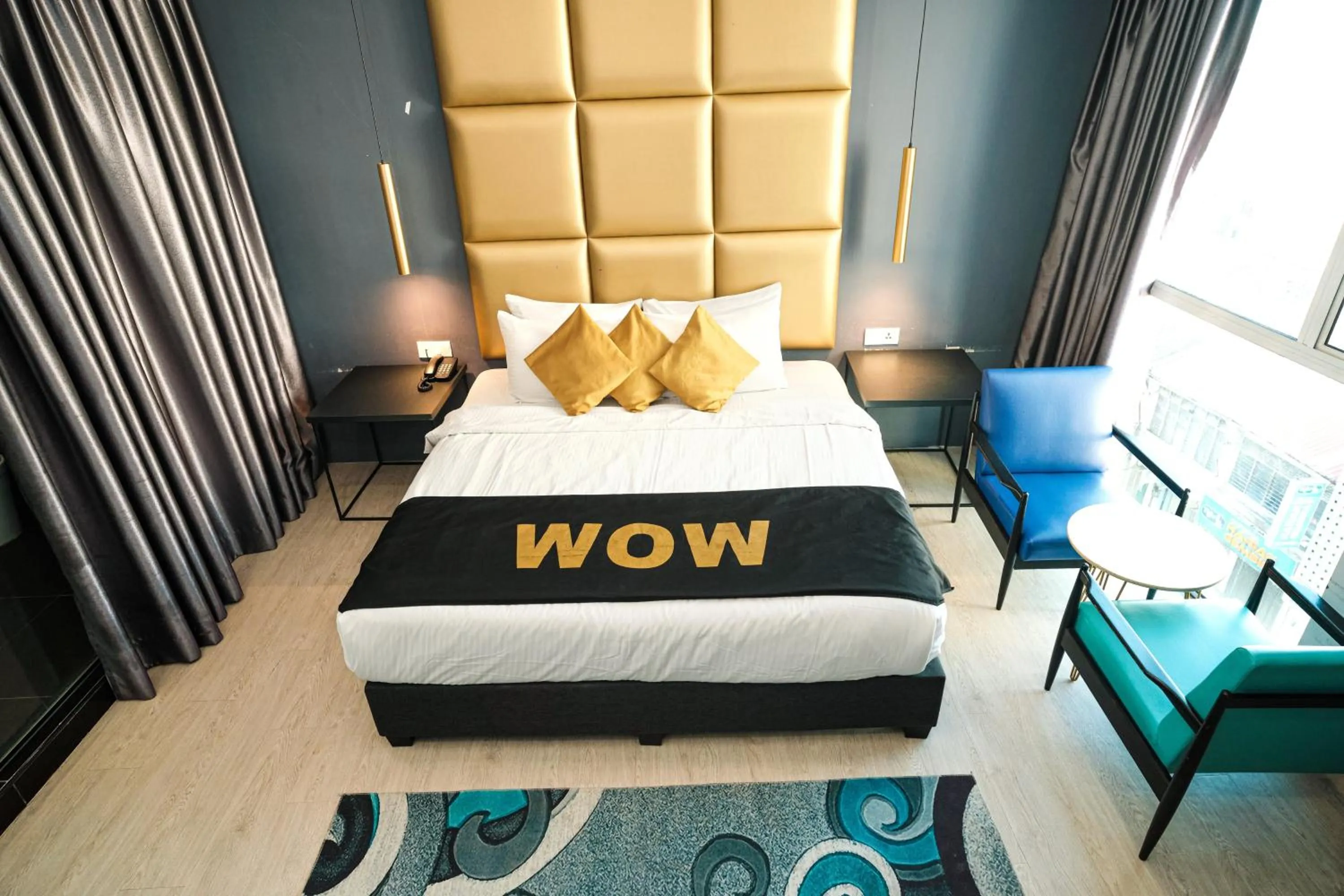 Bedroom, Bed in Palette Georgetown Formerly WoW Hotel