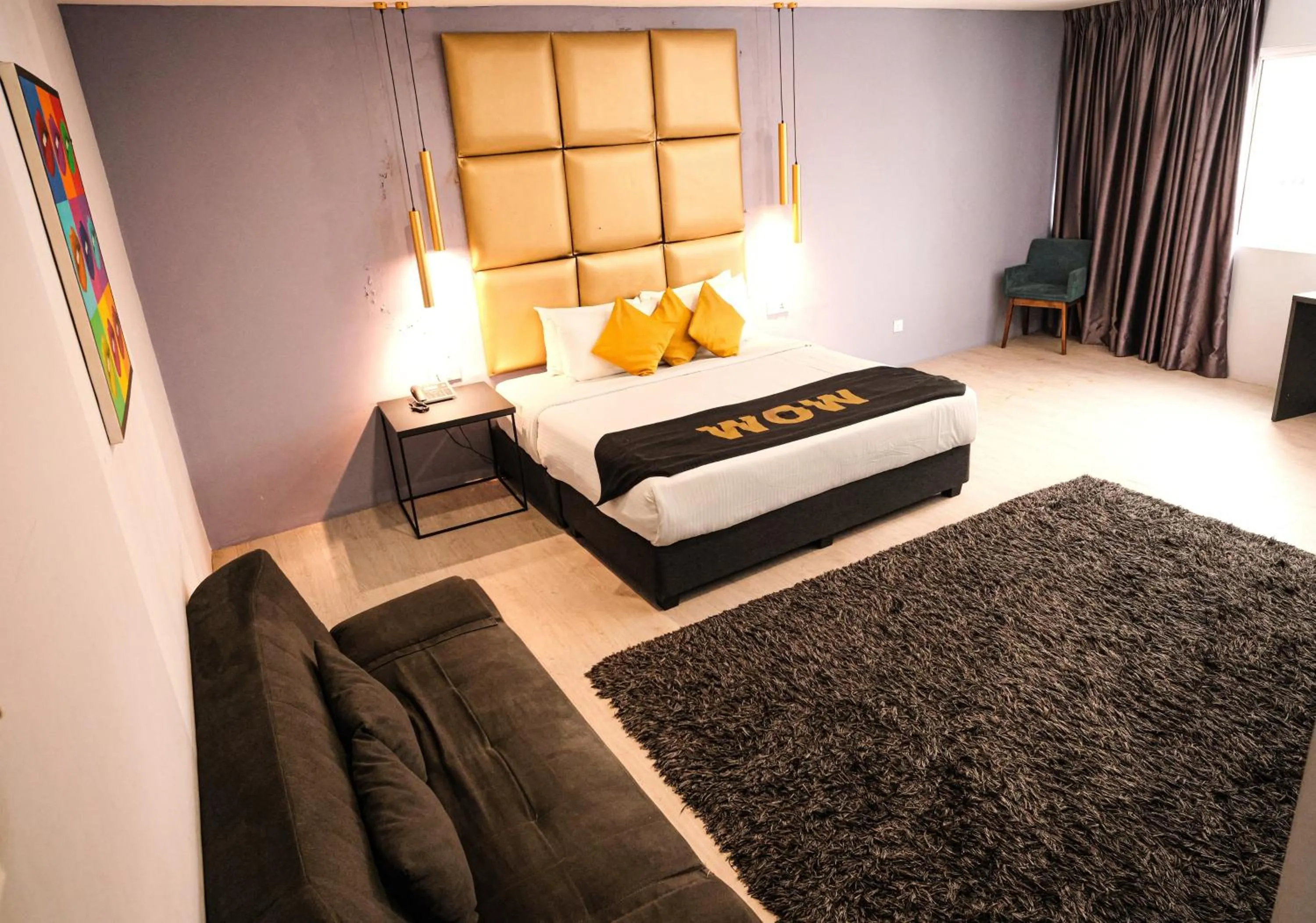 Bedroom, Bed in Palette Georgetown Formerly WoW Hotel