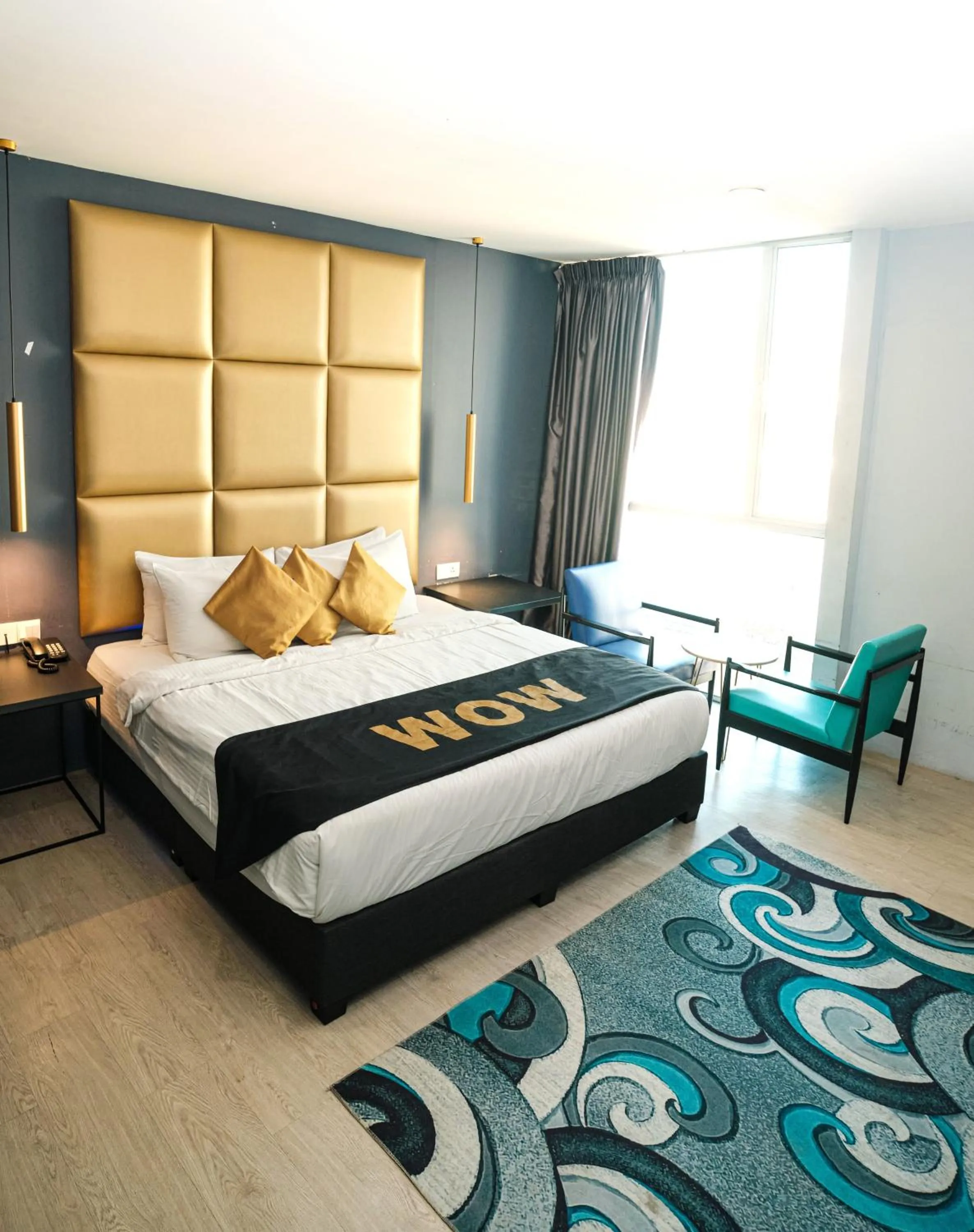 Bedroom, Bed in Palette Georgetown Formerly WoW Hotel